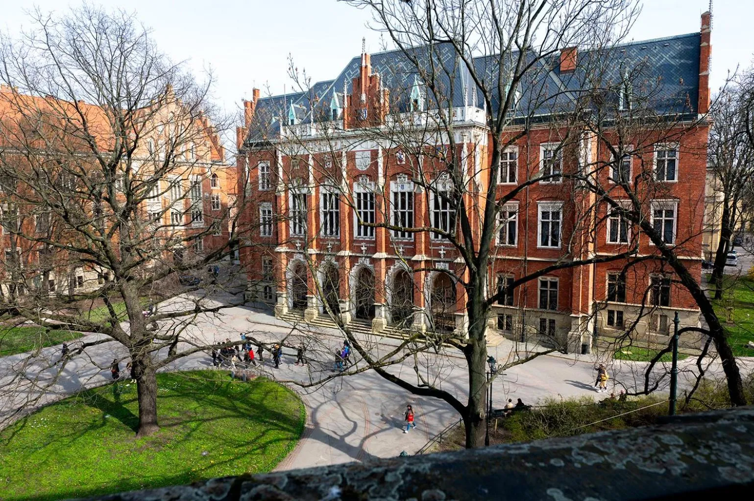 City view in Trzy Kafki Private Rooms