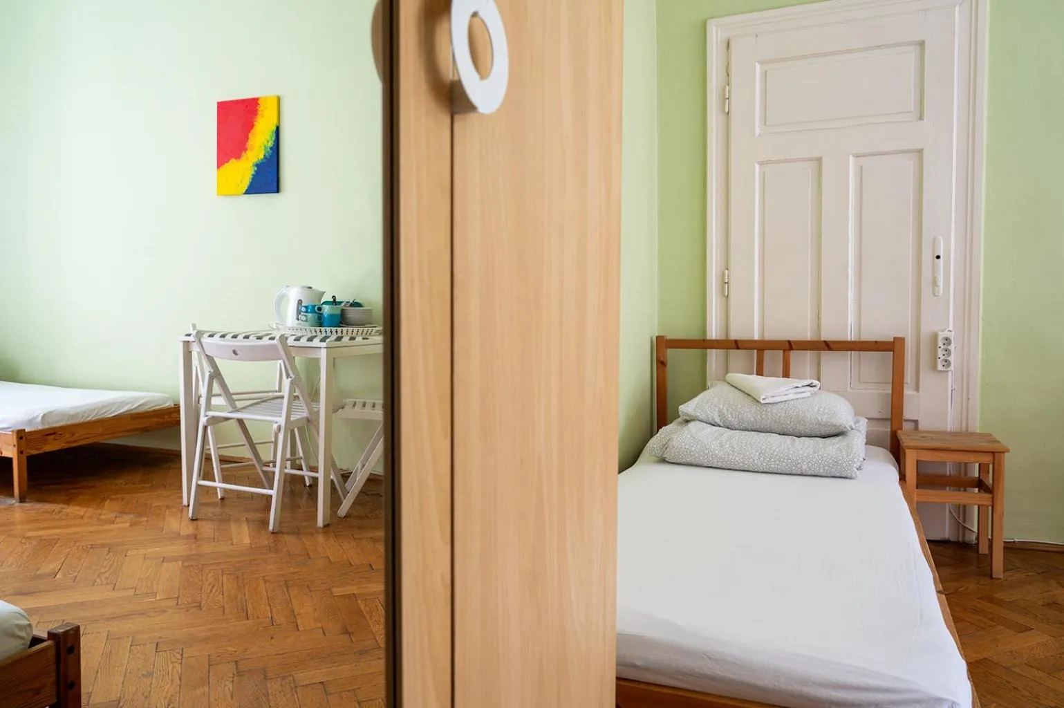 Photo of the whole room, Bed in Trzy Kafki Private Rooms