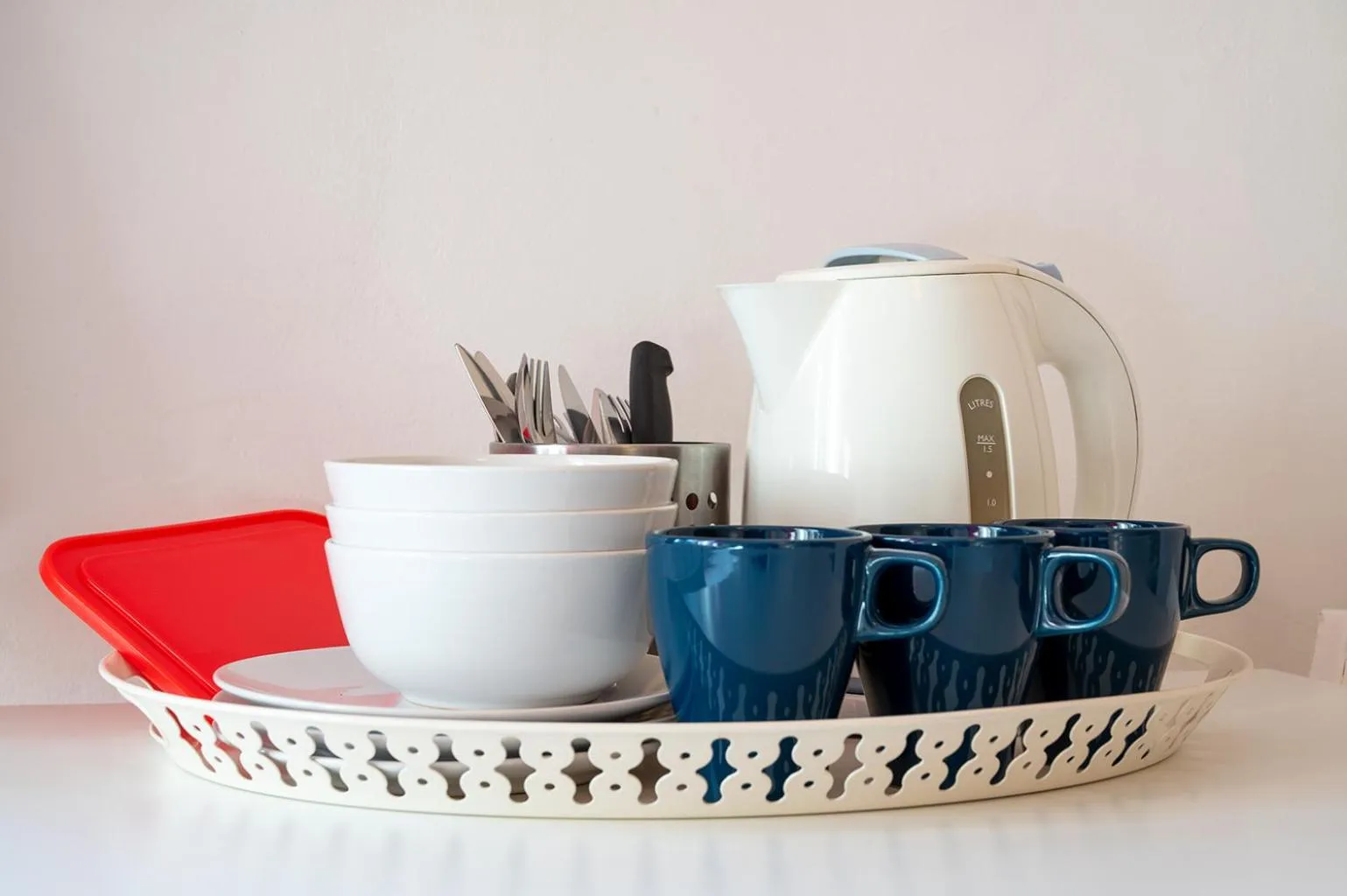 Coffee/tea facilities in Trzy Kafki Private Rooms