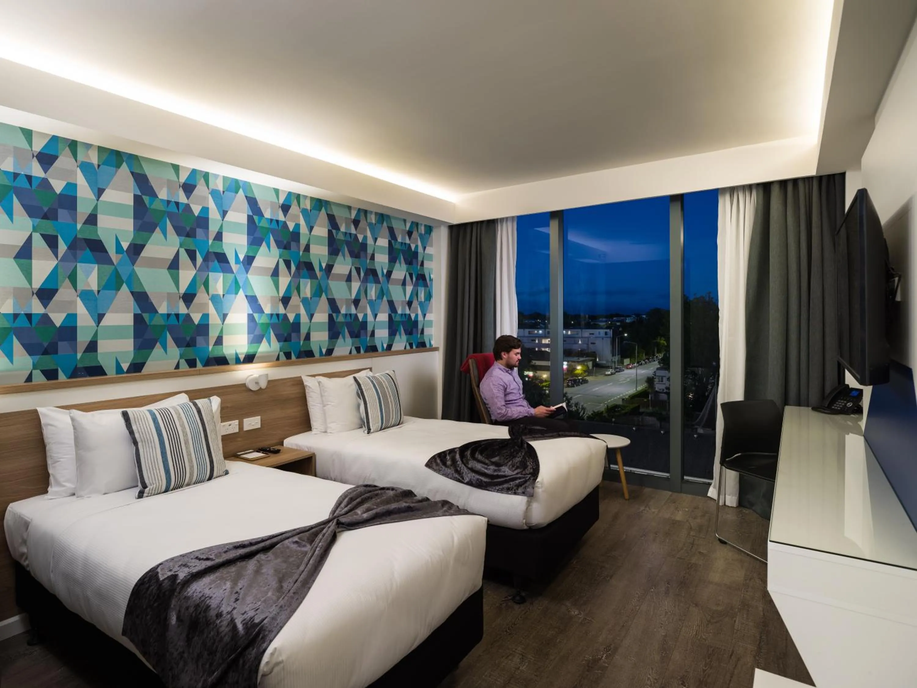 Photo of the whole room, Bed in Carnmore Hotel Christchurch