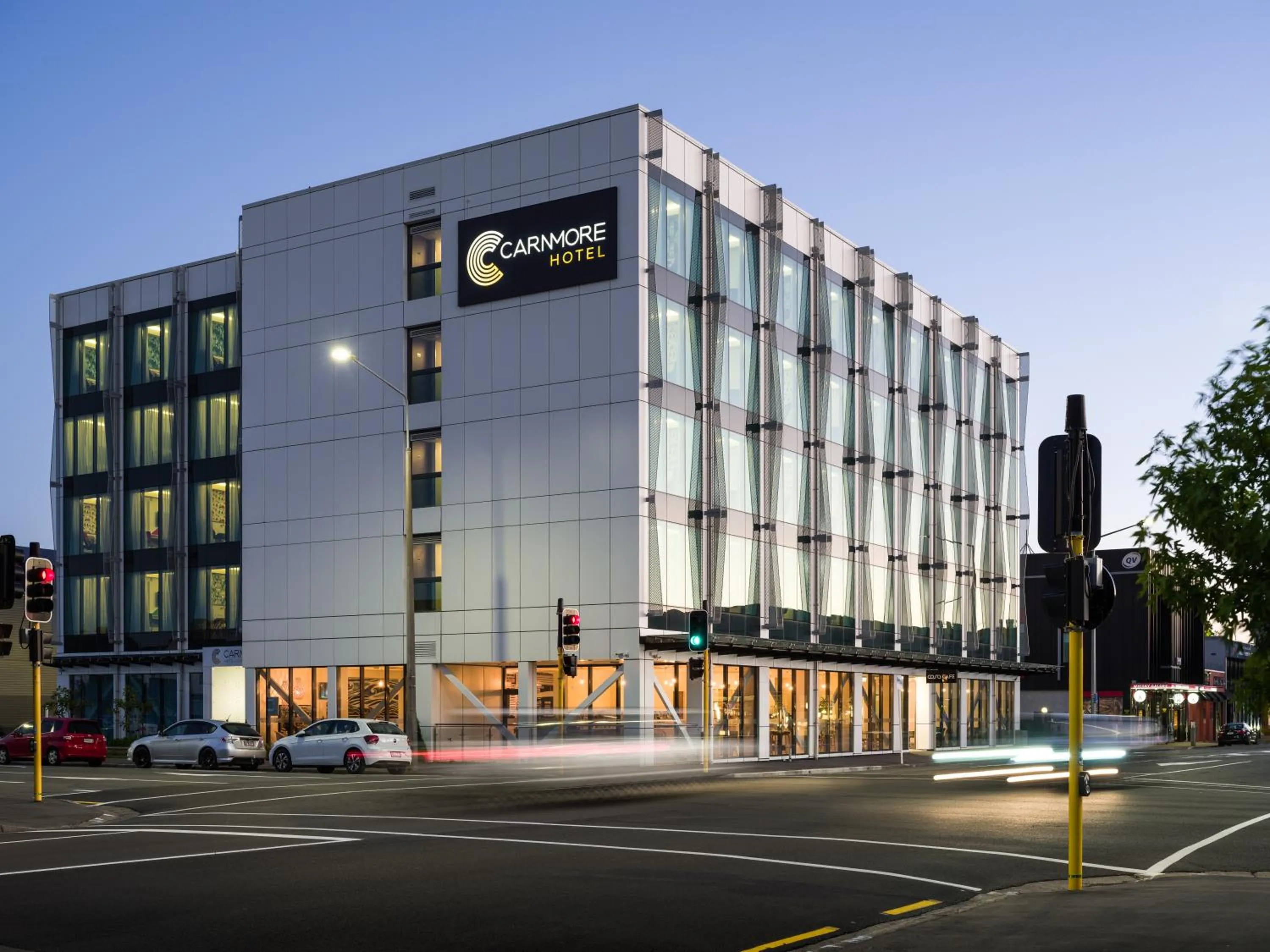 Property building in Carnmore Hotel Christchurch