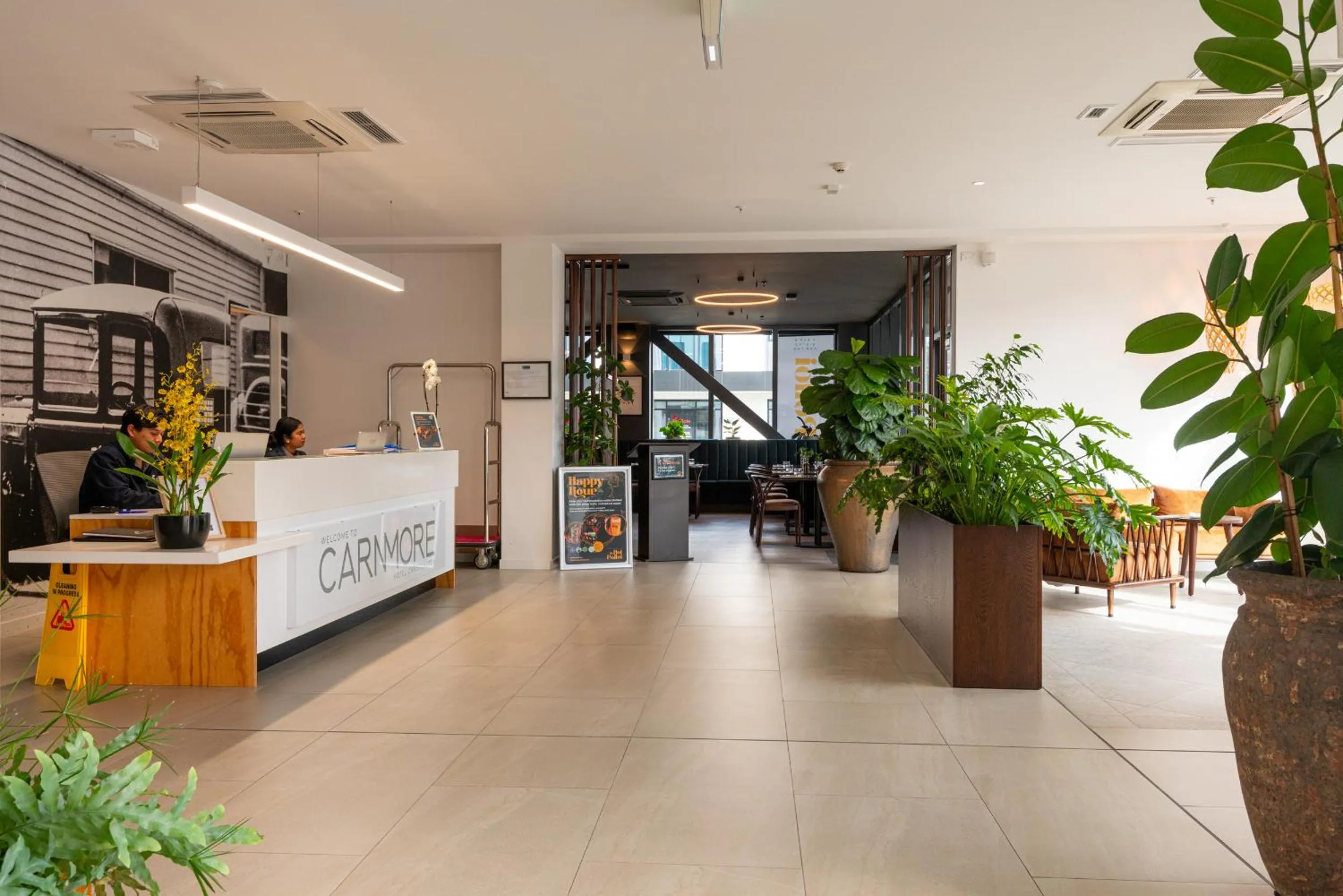 Lobby or reception in Carnmore Hotel Christchurch