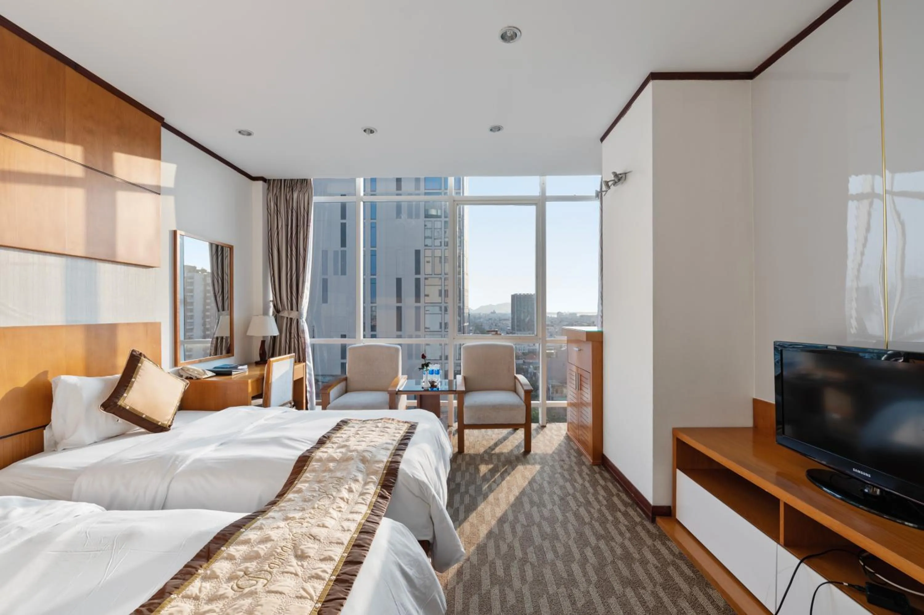 Bedroom, Bed in Danang Petro Hotel