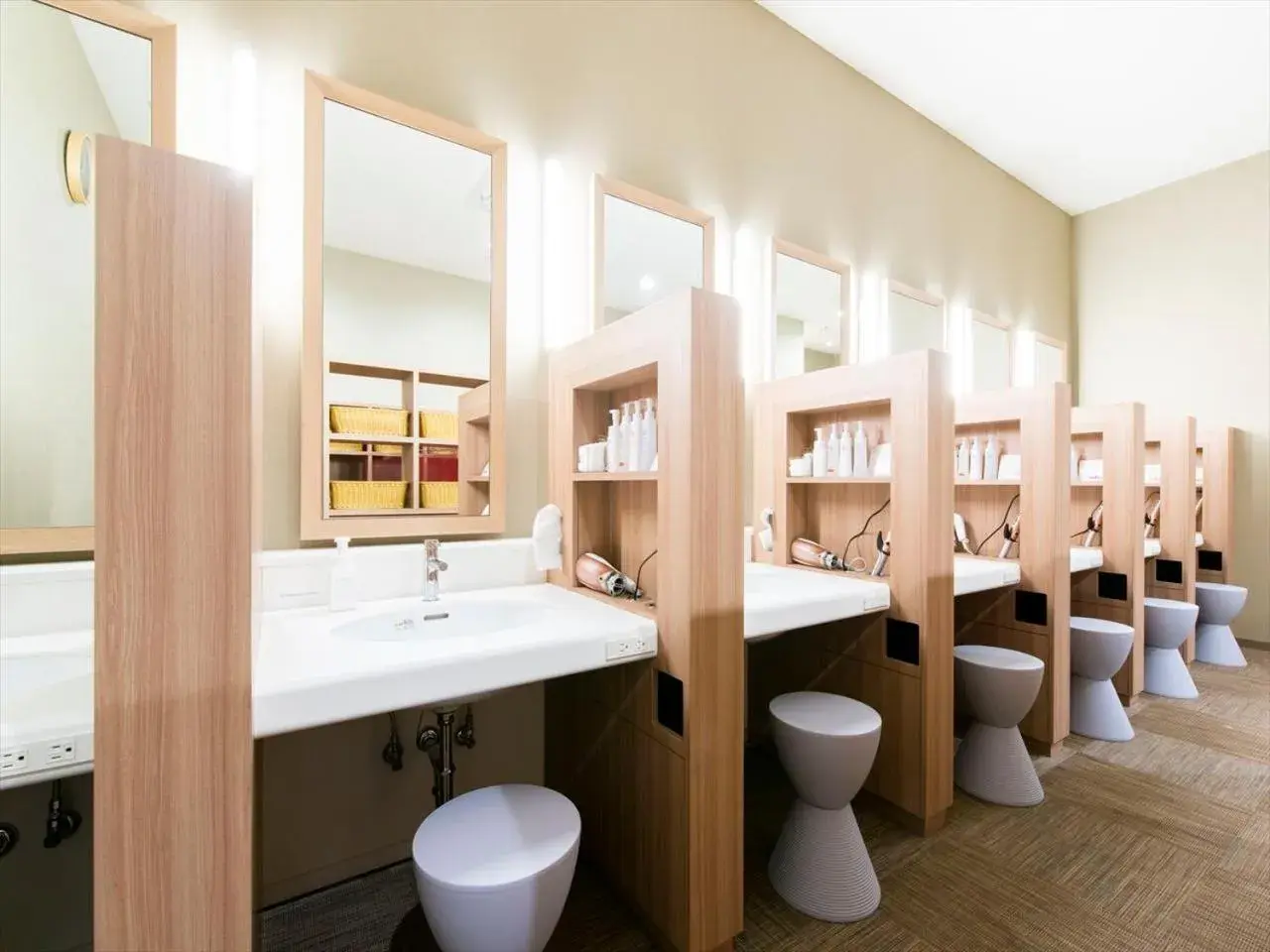 Spa and wellness centre/facilities in TORIFITO HOTEL&POD NISEKO Spa and wellness centre/facilities in TORIFITO HOTEL&POD NISEKO