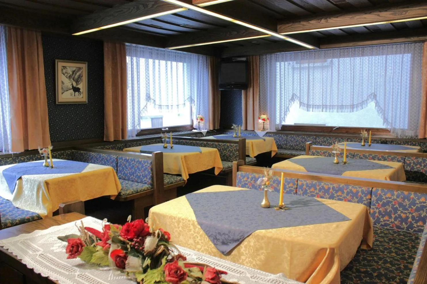 Seating area in Hotel Centrale