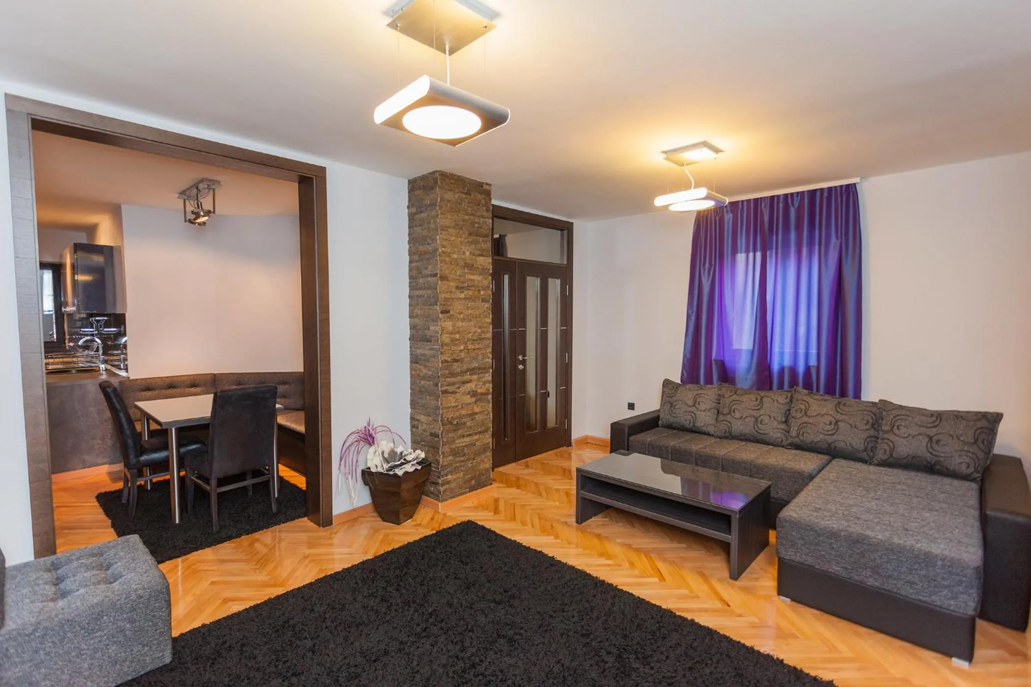 Living room in Apartments Neivado