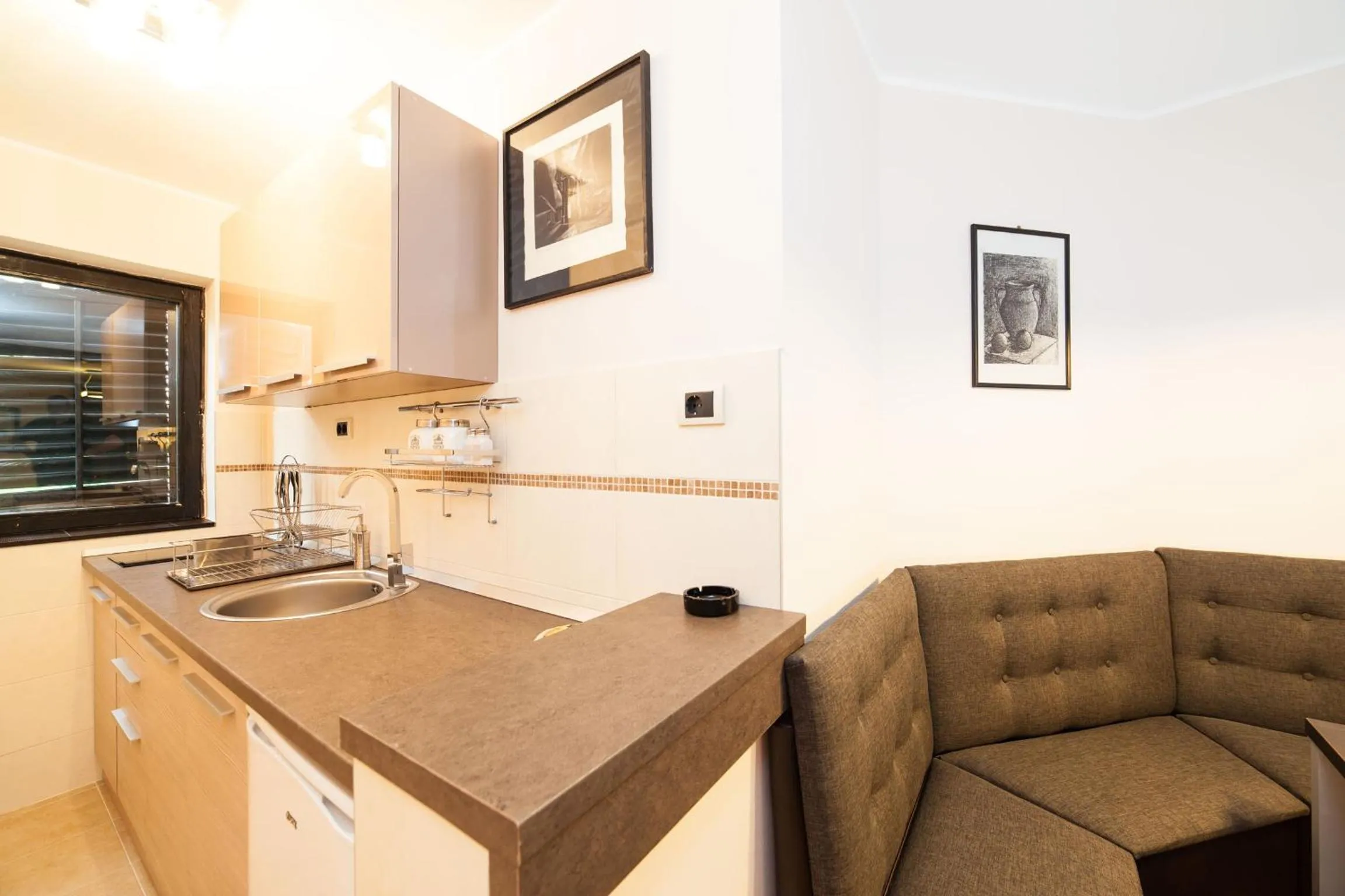 Kitchen or kitchenette in Apartments Neivado