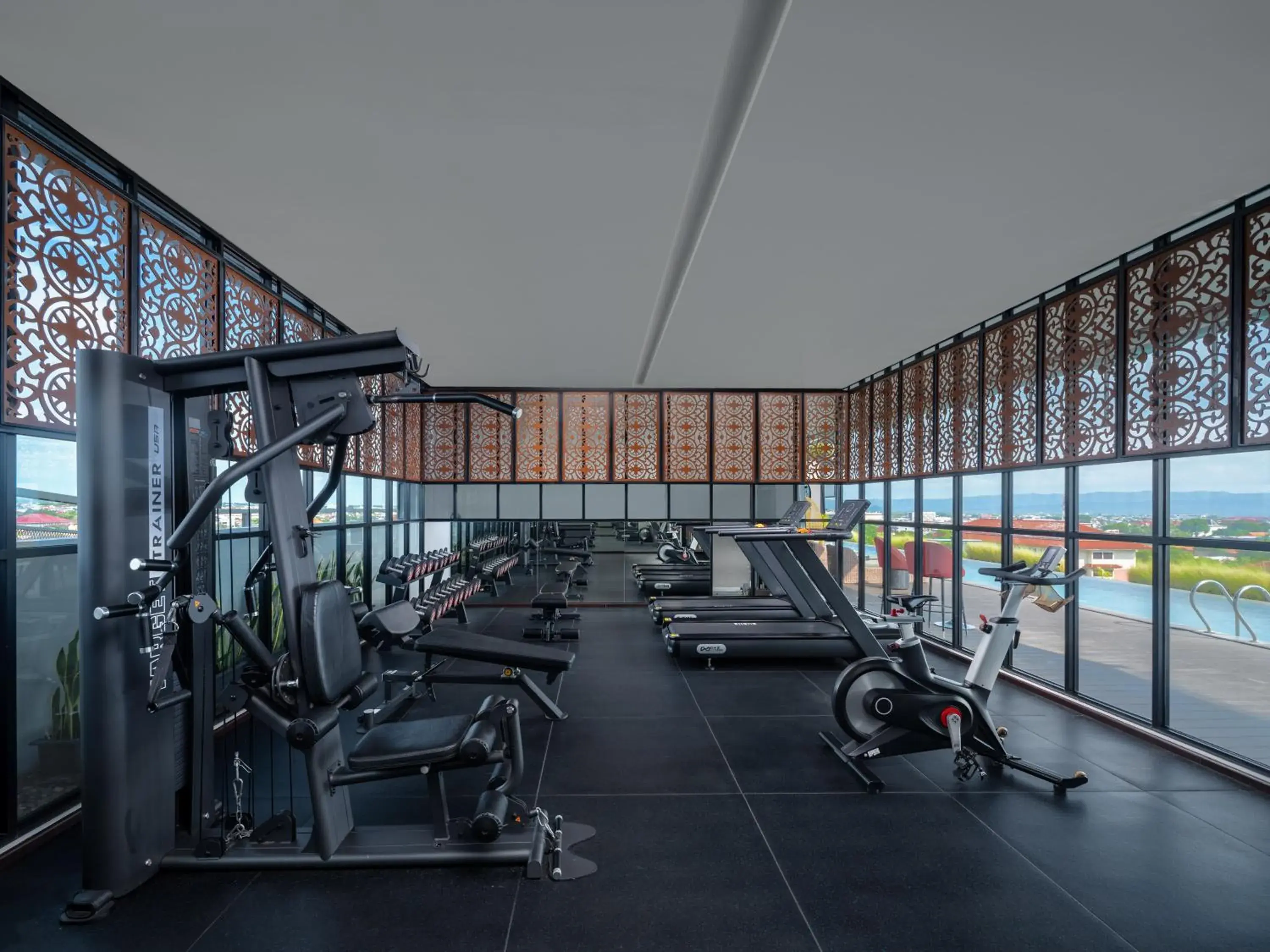 Fitness centre/facilities in The Manohara Hotel Yogyakarta Fitness centre/facilities in The Manohara Hotel Yogyakarta