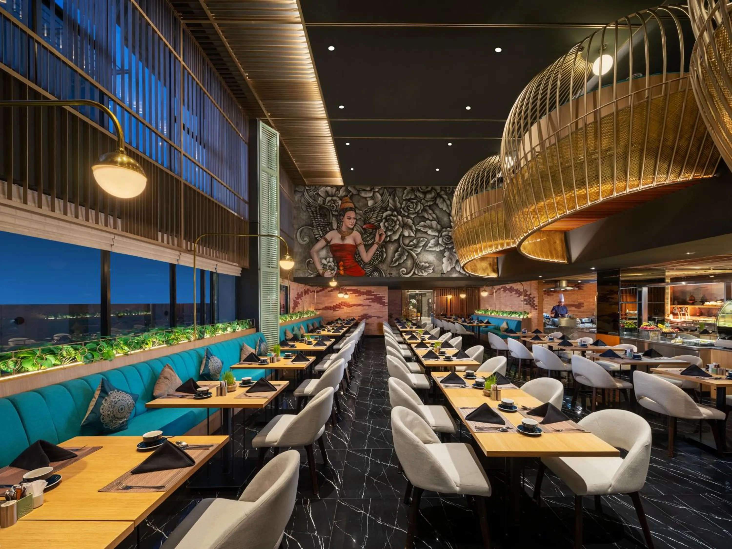 Restaurant/places to eat in The Manohara Hotel Yogyakarta