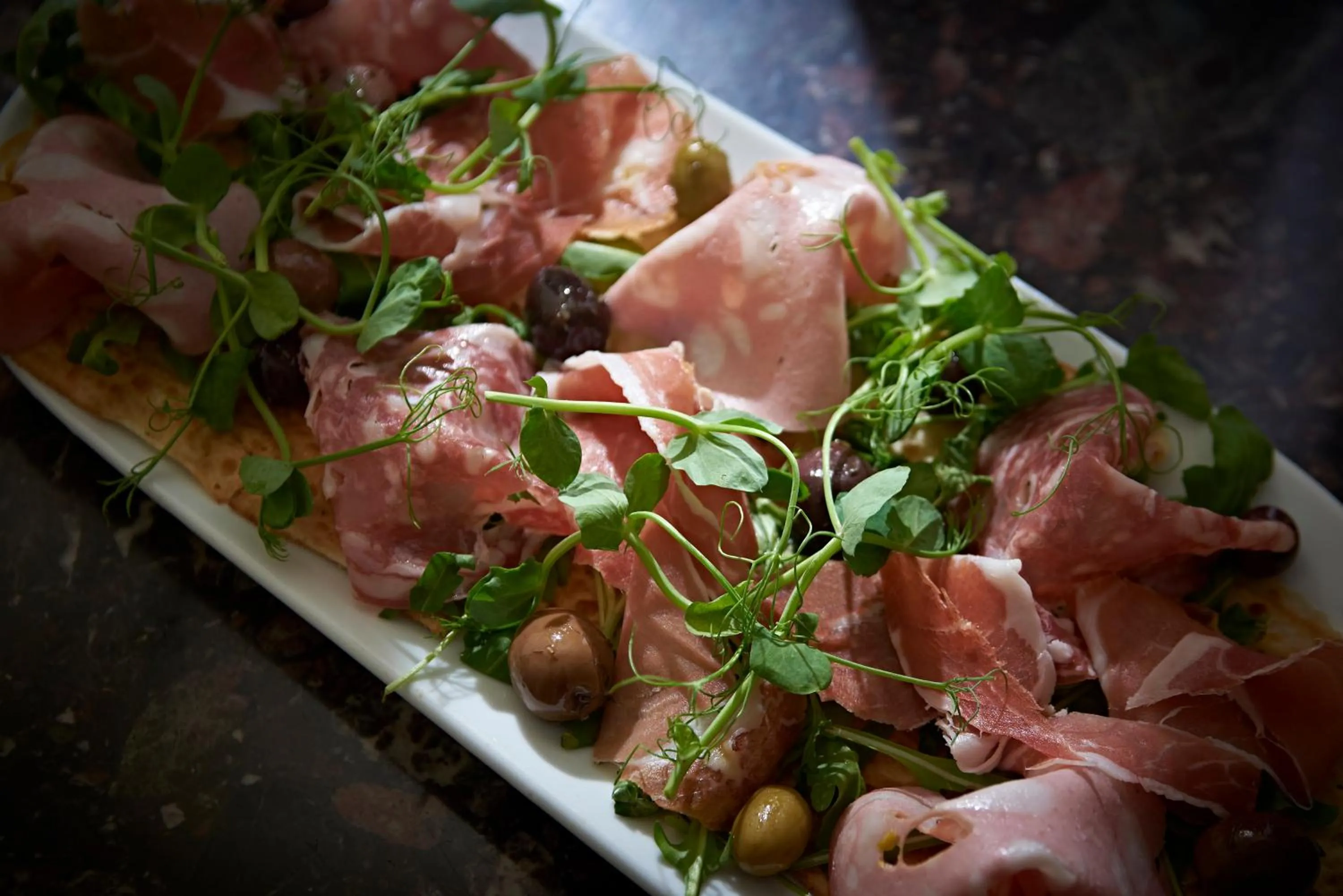 Food and drinks in Valentino s Restaurant with Rooms