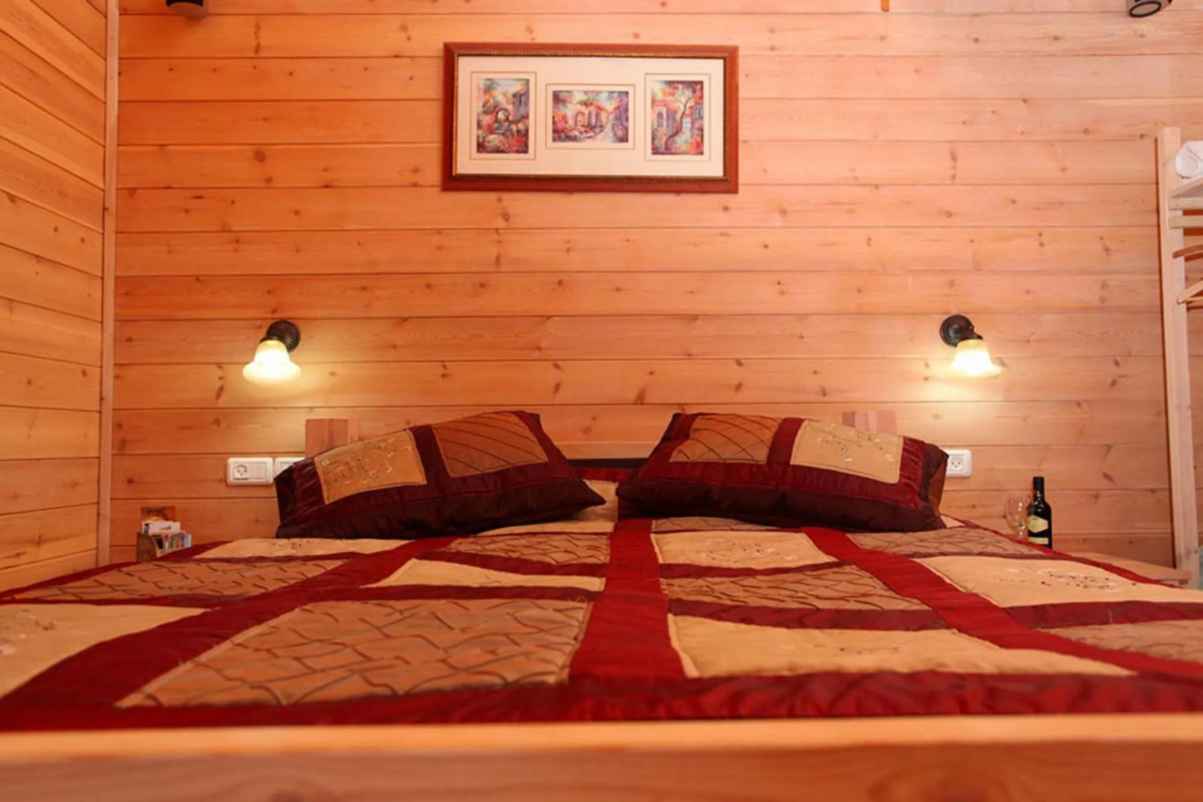 Bed in The Beautiful Cabins