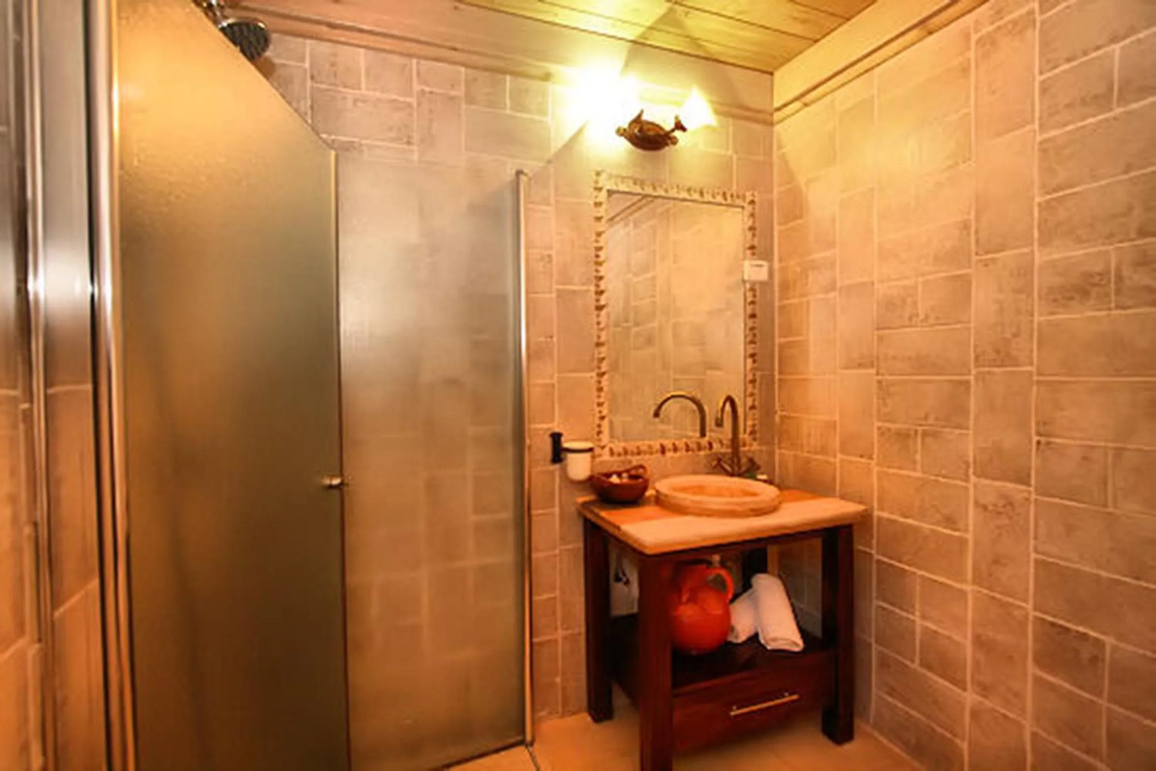 Bathroom in The Beautiful Cabins