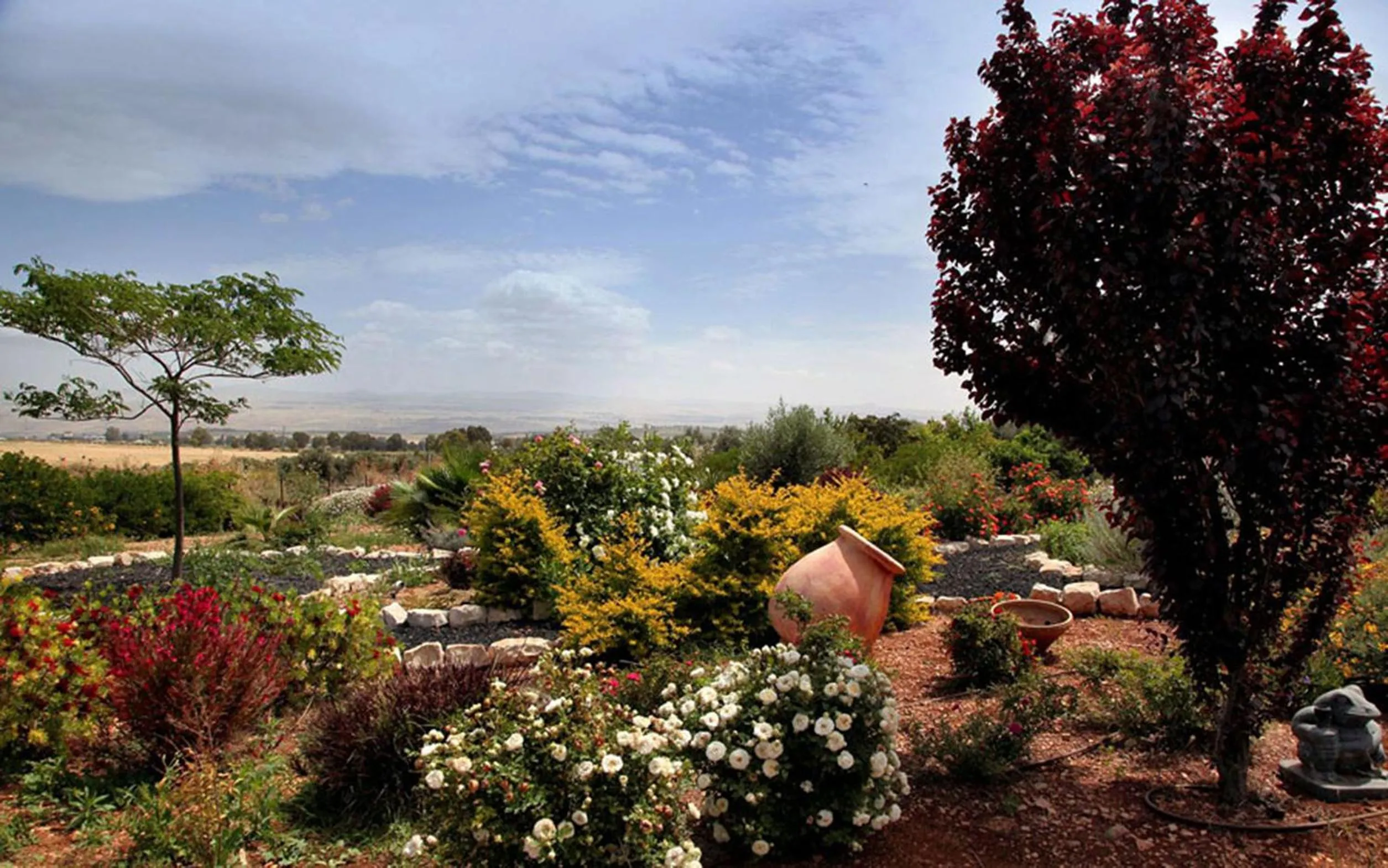 Garden in The Beautiful Cabins