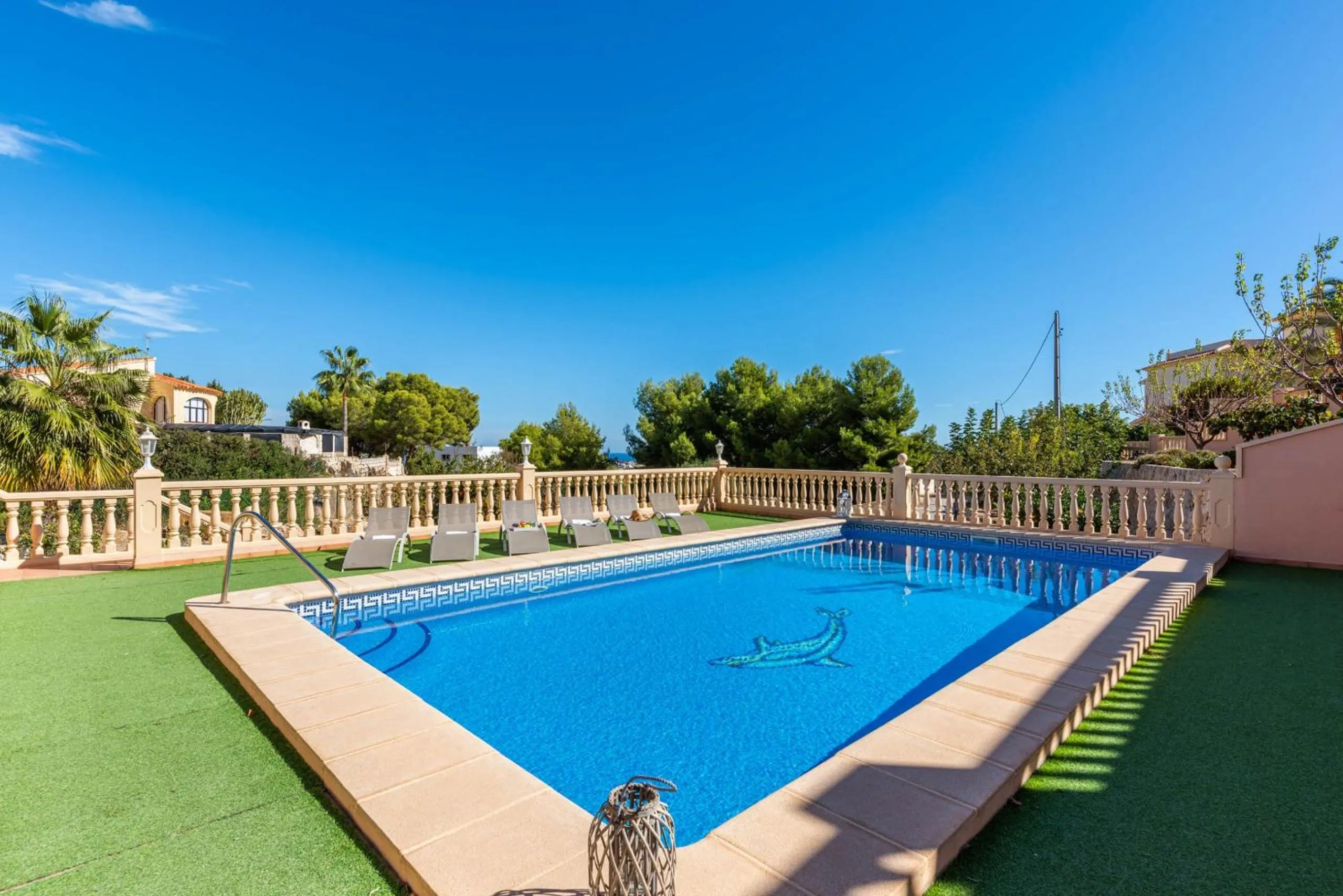 Swimming pool in Villa Amanda - PlusHolidays