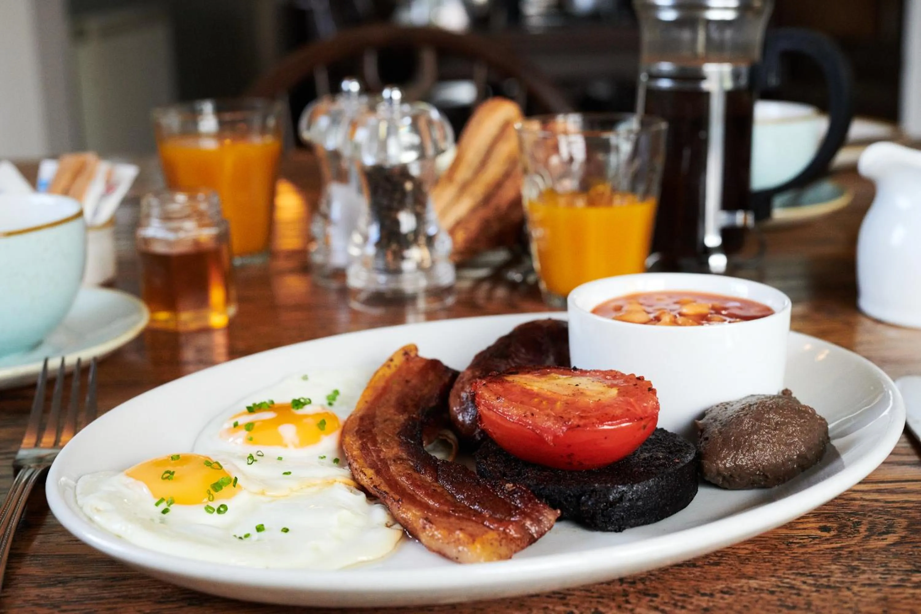 Breakfast in Black Lion Inn