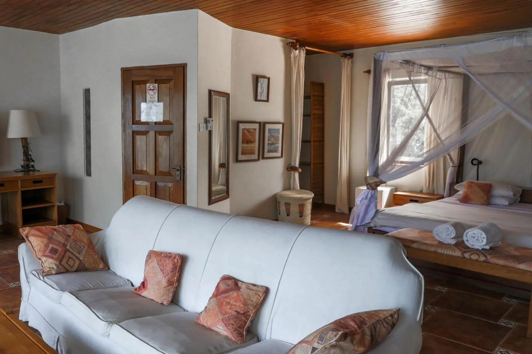 Bed in Flamboyant Diani Beach