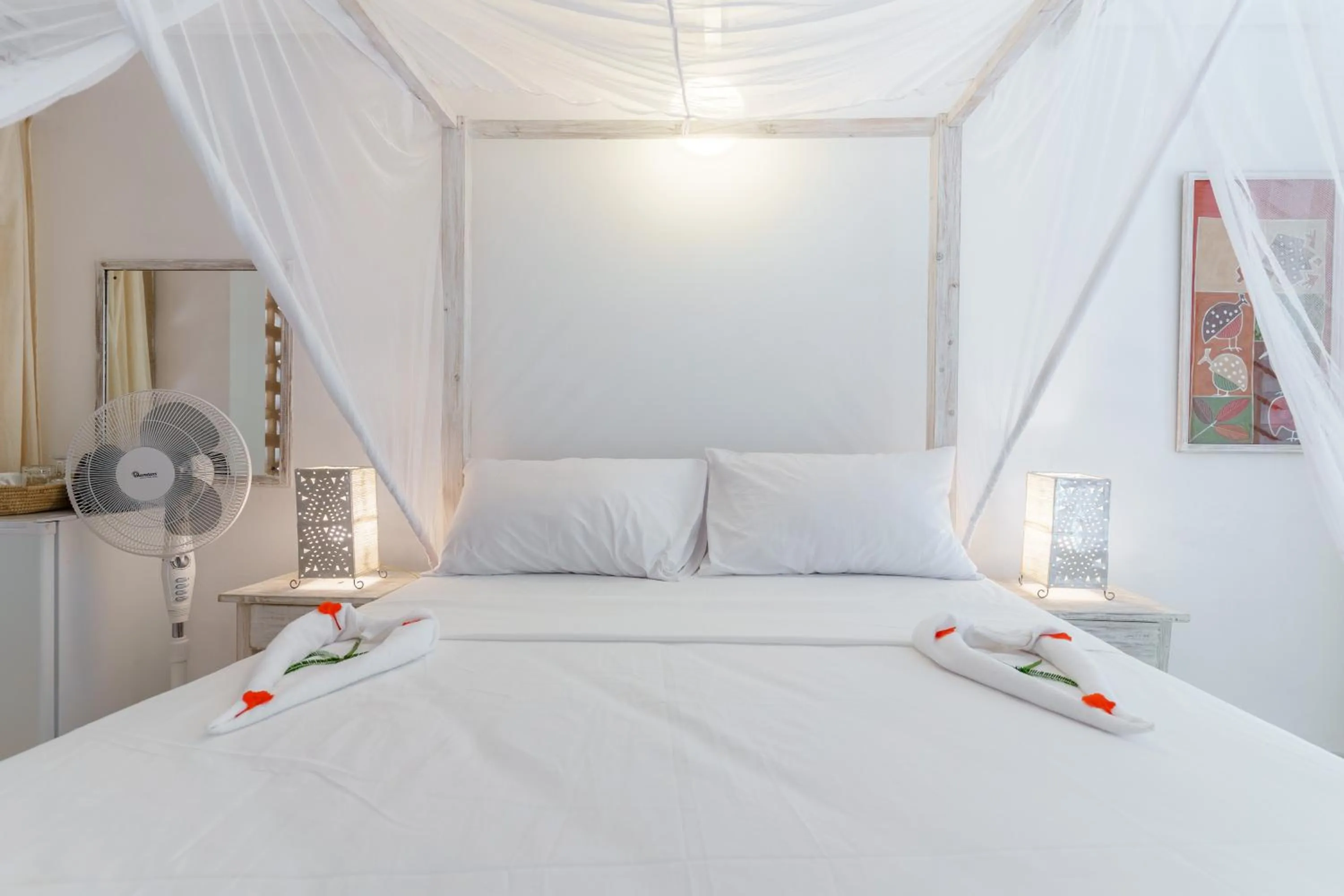 Bed in Flamboyant Diani Beach