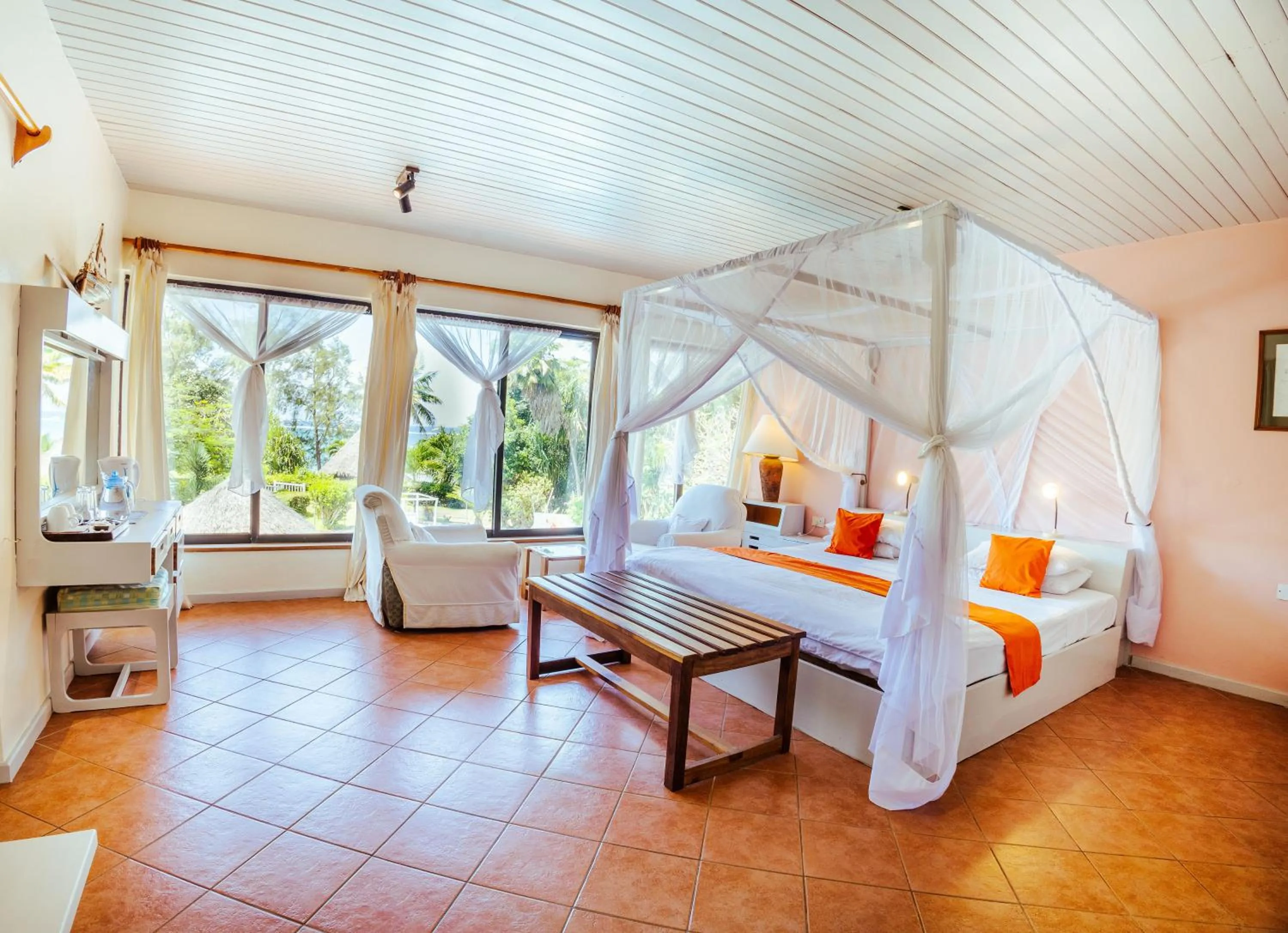 Bed in Flamboyant Diani Beach