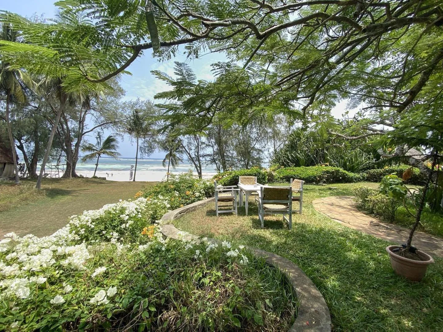 Garden in Flamboyant Diani Beach