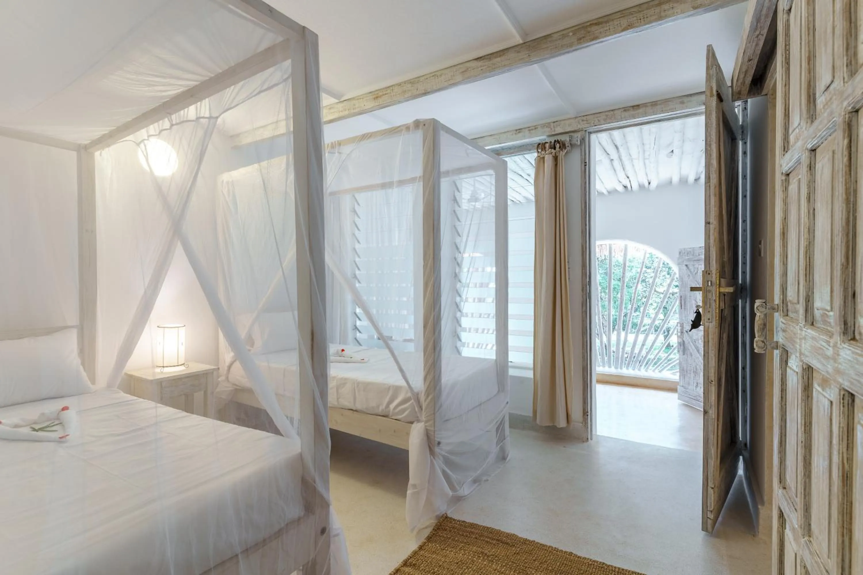Bed in Flamboyant Diani Beach