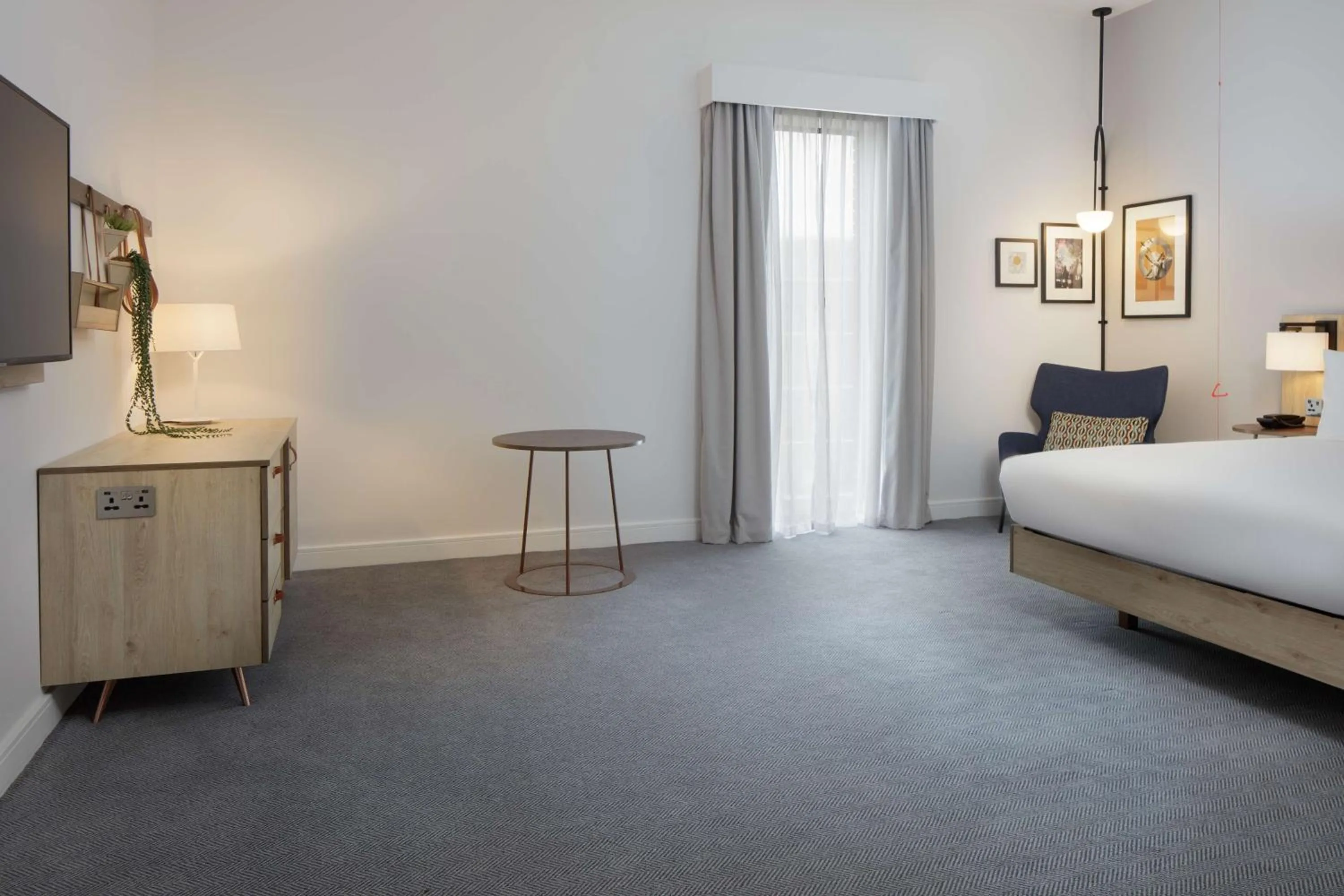 Bed in Hilton Garden Inn Stoke On Trent