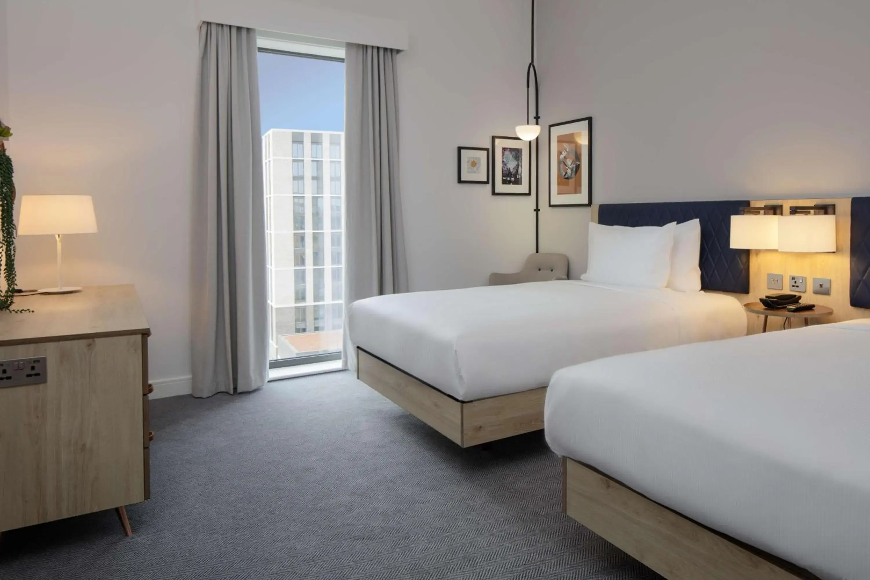 Bed in Hilton Garden Inn Stoke On Trent Bed in Hilton Garden Inn Stoke On Trent