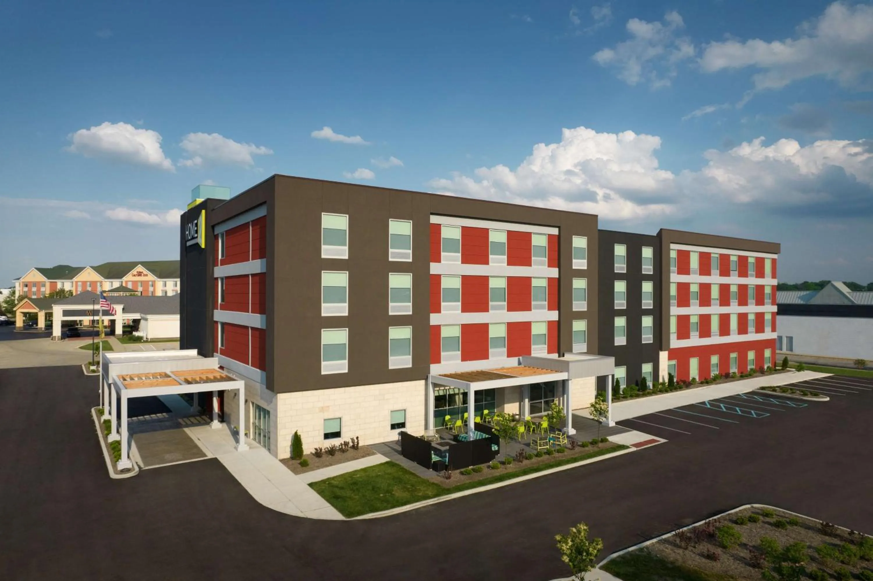 Property building in Home2 Suites By Hilton Fishers Indianapolis Northeast