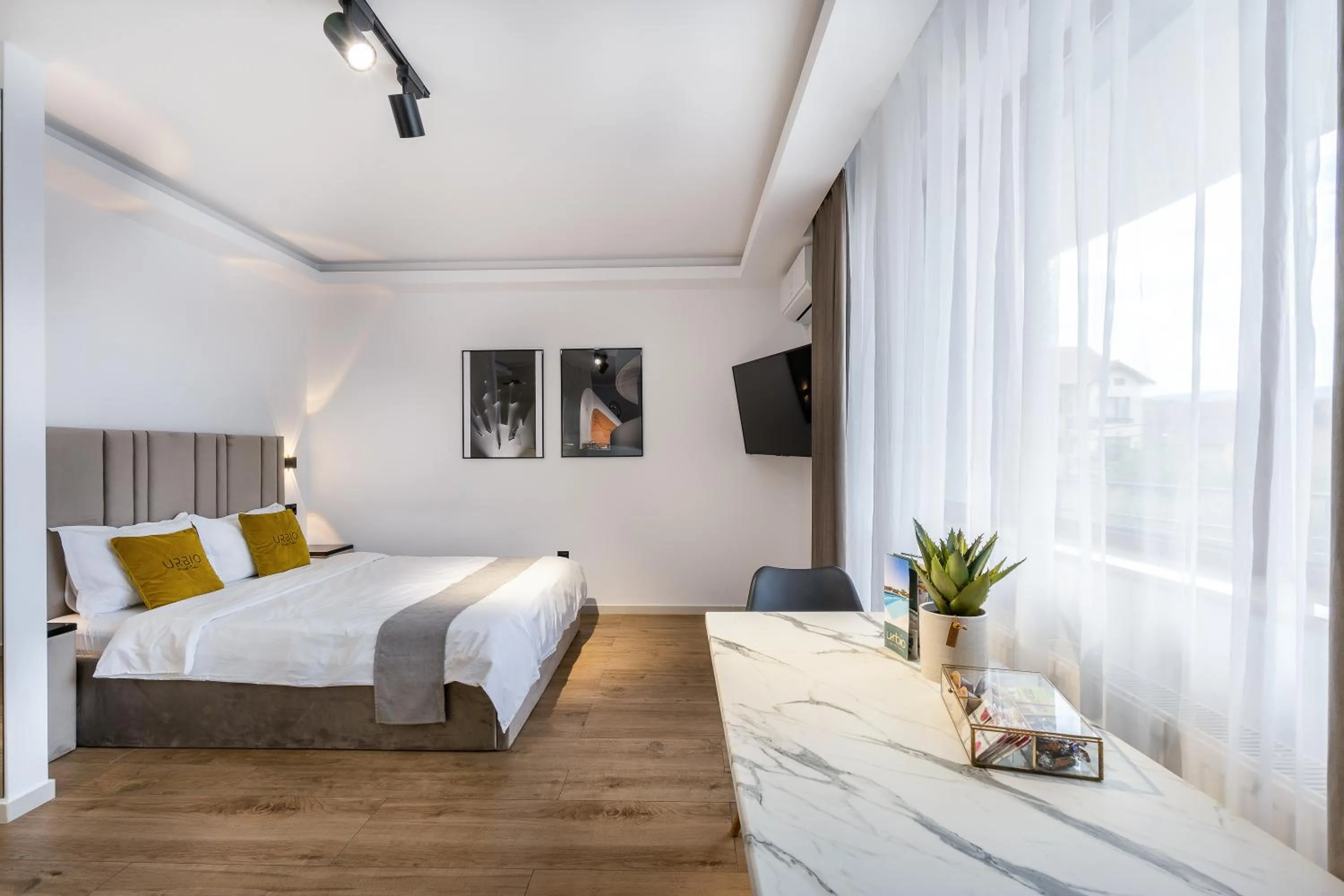 Bed in Urbio Private Suites