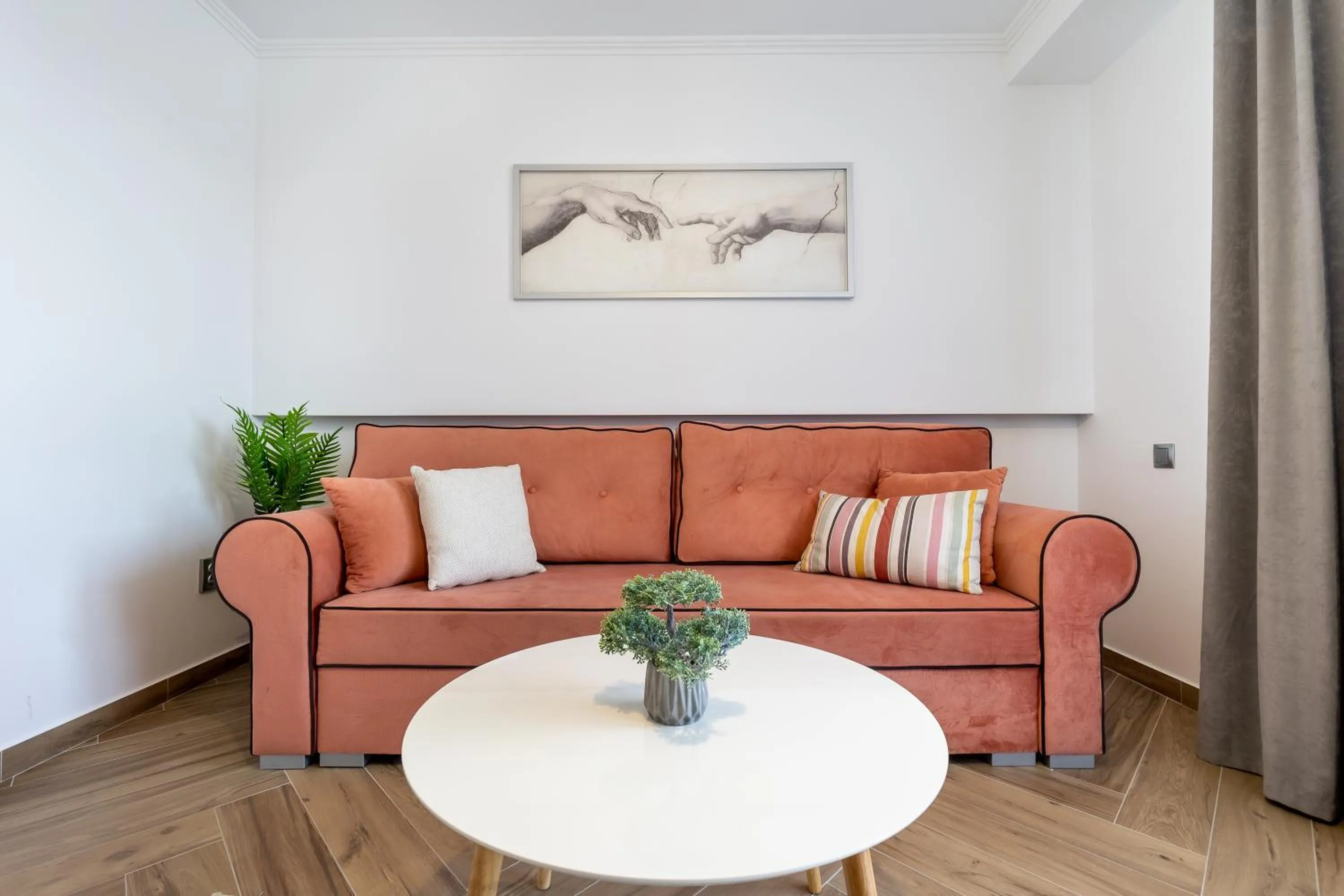 Living room in Urbio Private Suites