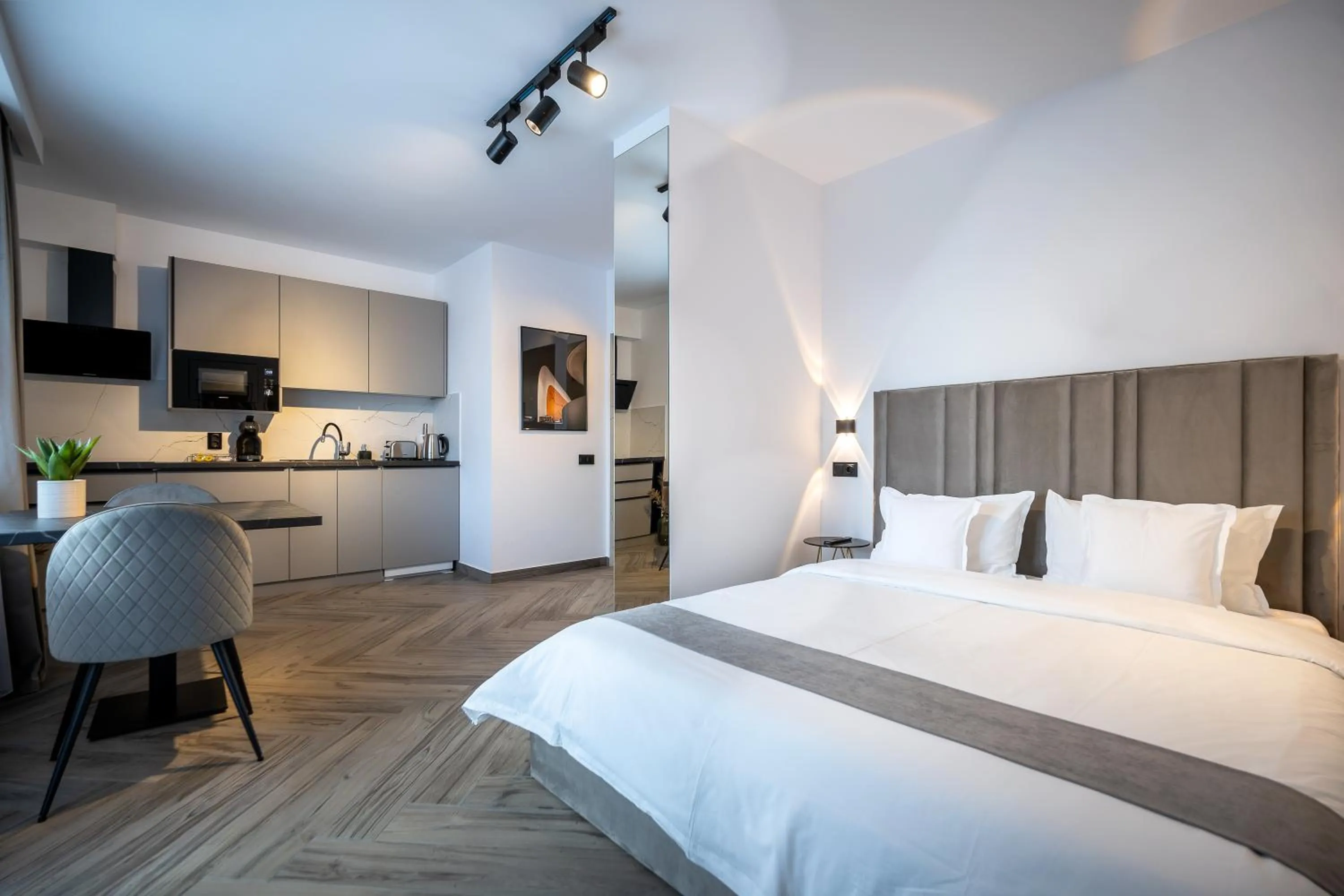 Bed in Urbio Private Suites