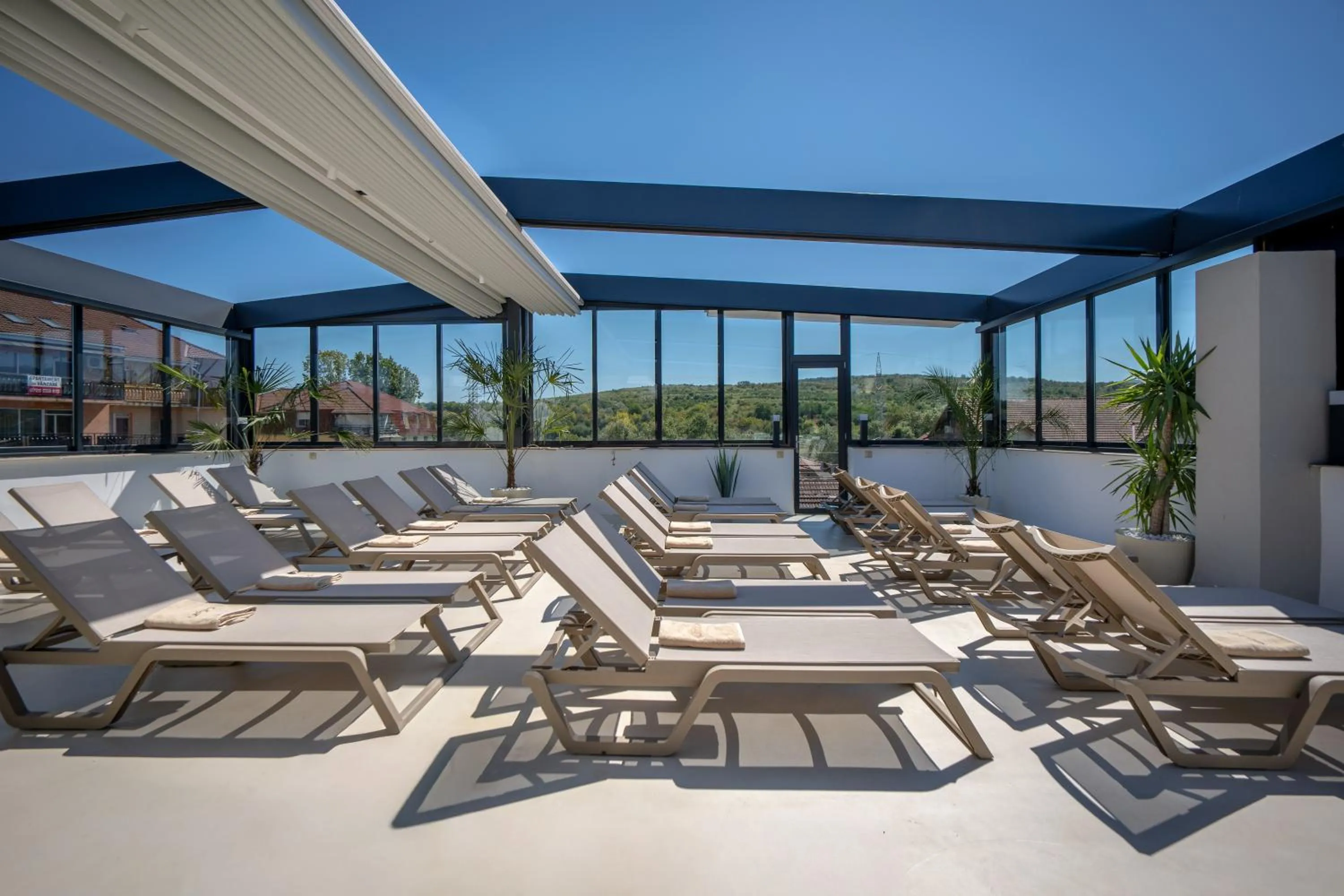 Swimming pool in Urbio Private Suites