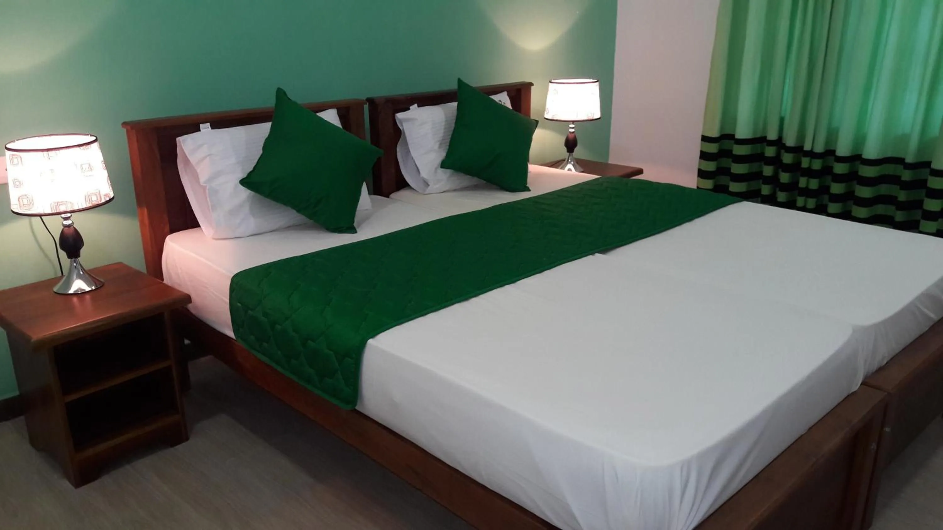 Bed in New Rani Inn