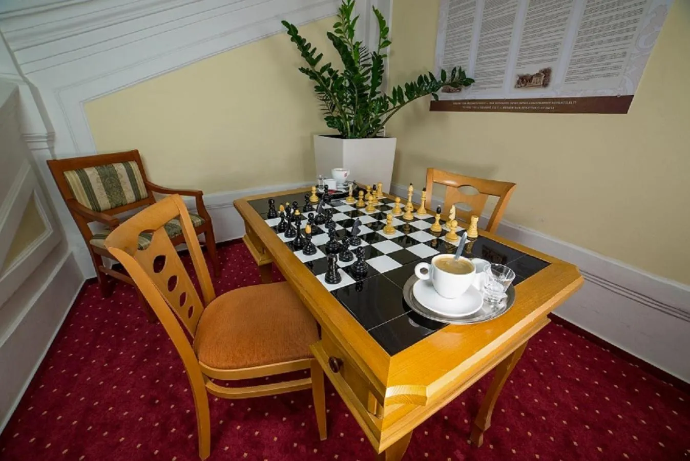 Decorative detail in Savoy Spa & Kurhotel