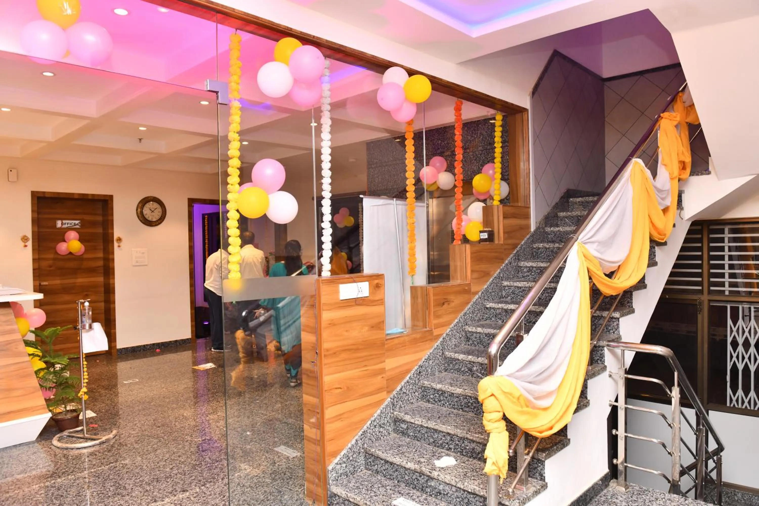 Decorative detail in Hotel Sheetal