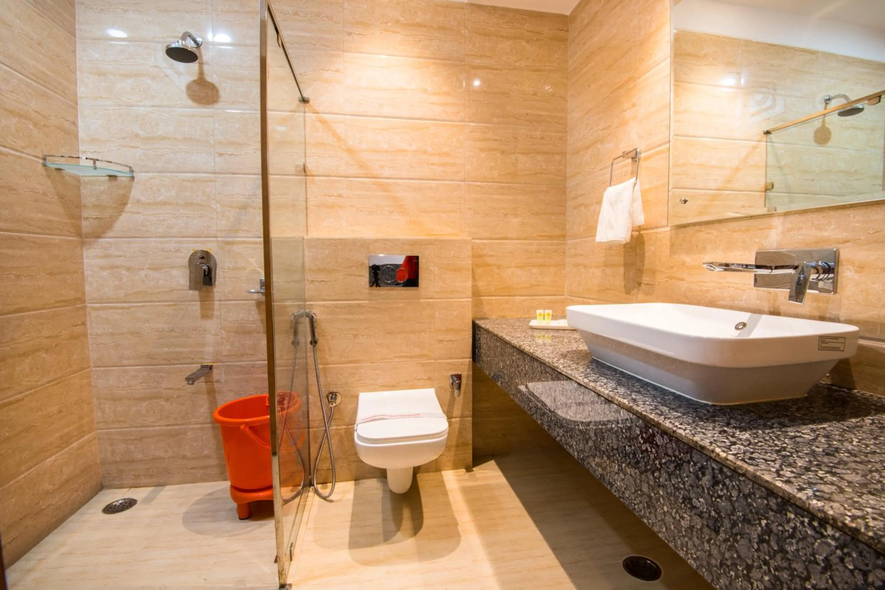 Bathroom in Hotel Sheetal