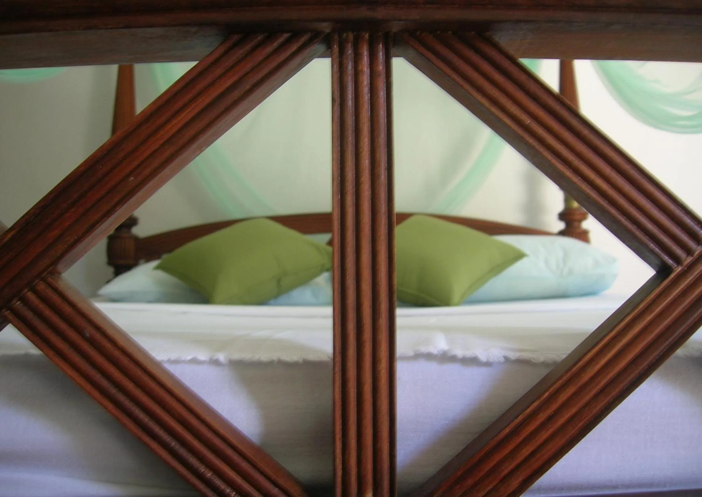 Decorative detail, Bed in Sagarika Beach Hotel