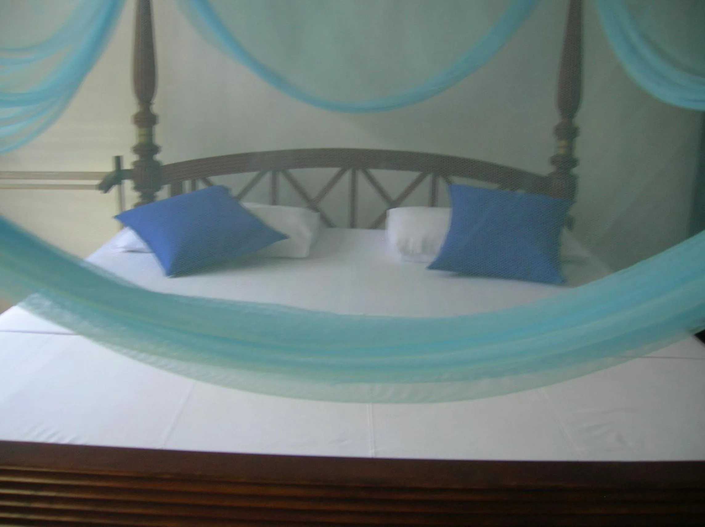 Bed in Sagarika Beach Hotel