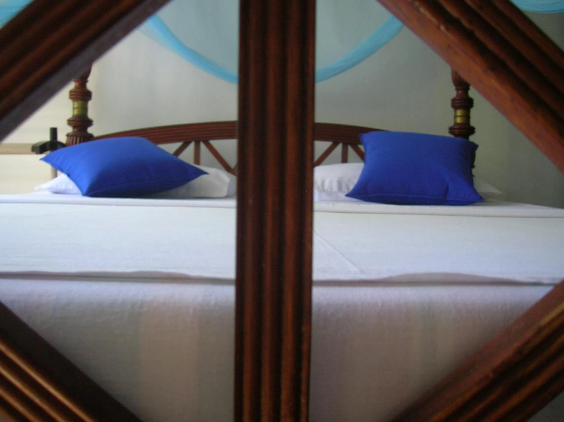 Bed in Sagarika Beach Hotel