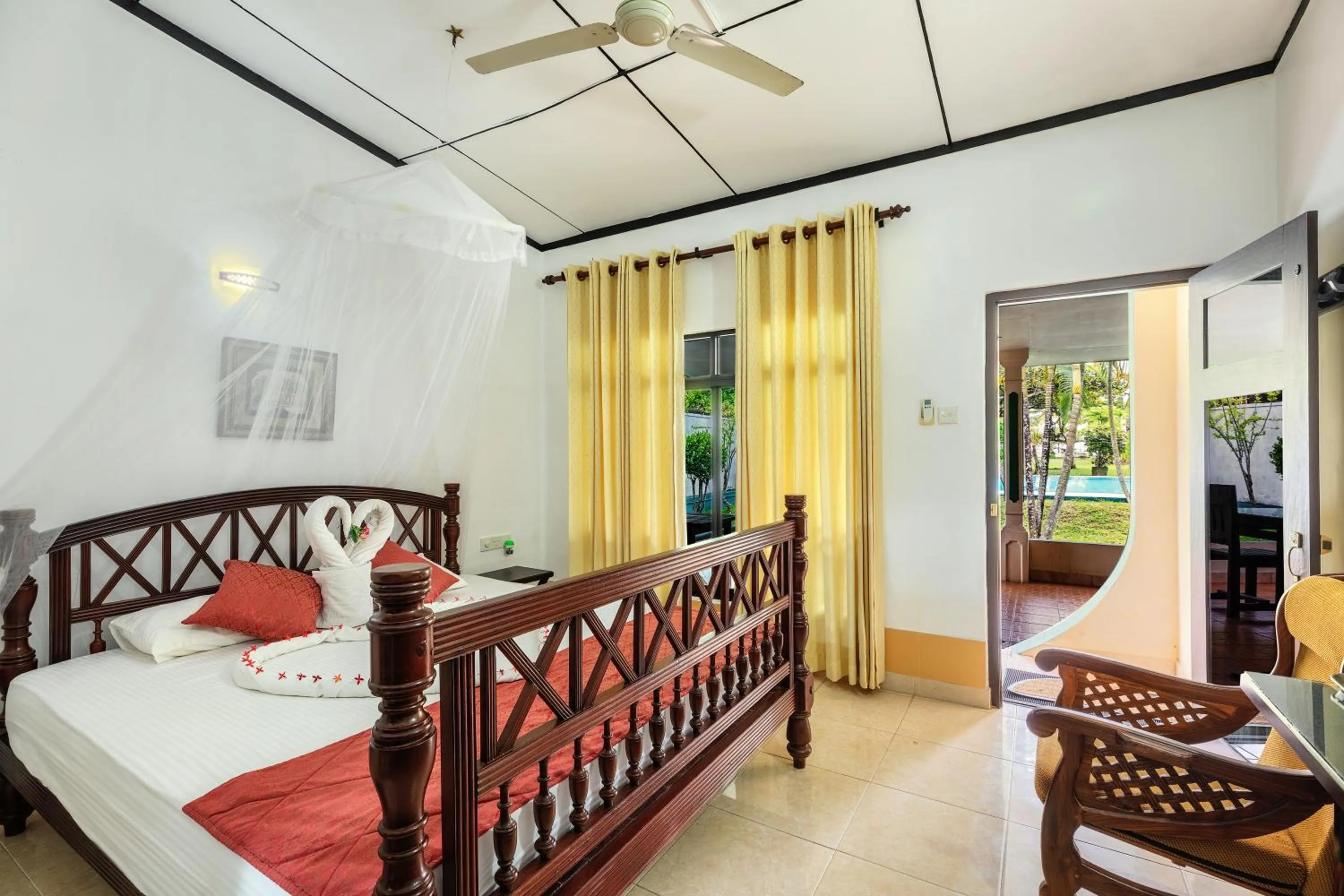 Photo of the whole room, Bed in Sagarika Beach Hotel