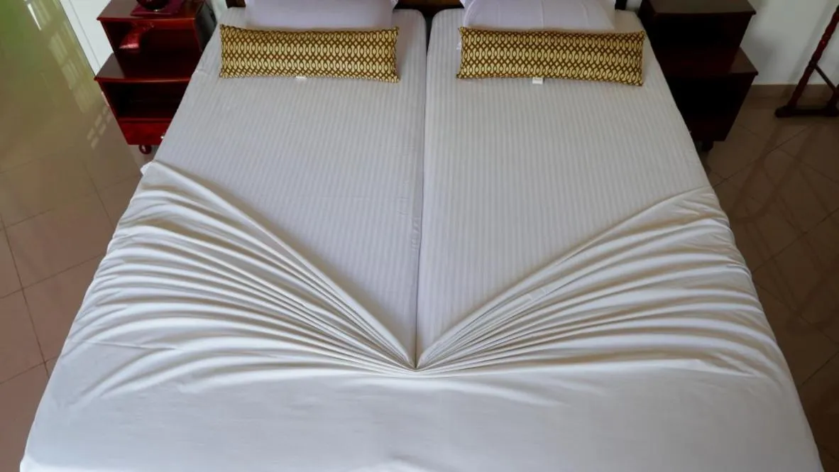 Bedroom, Bed in Sagarika Beach Hotel