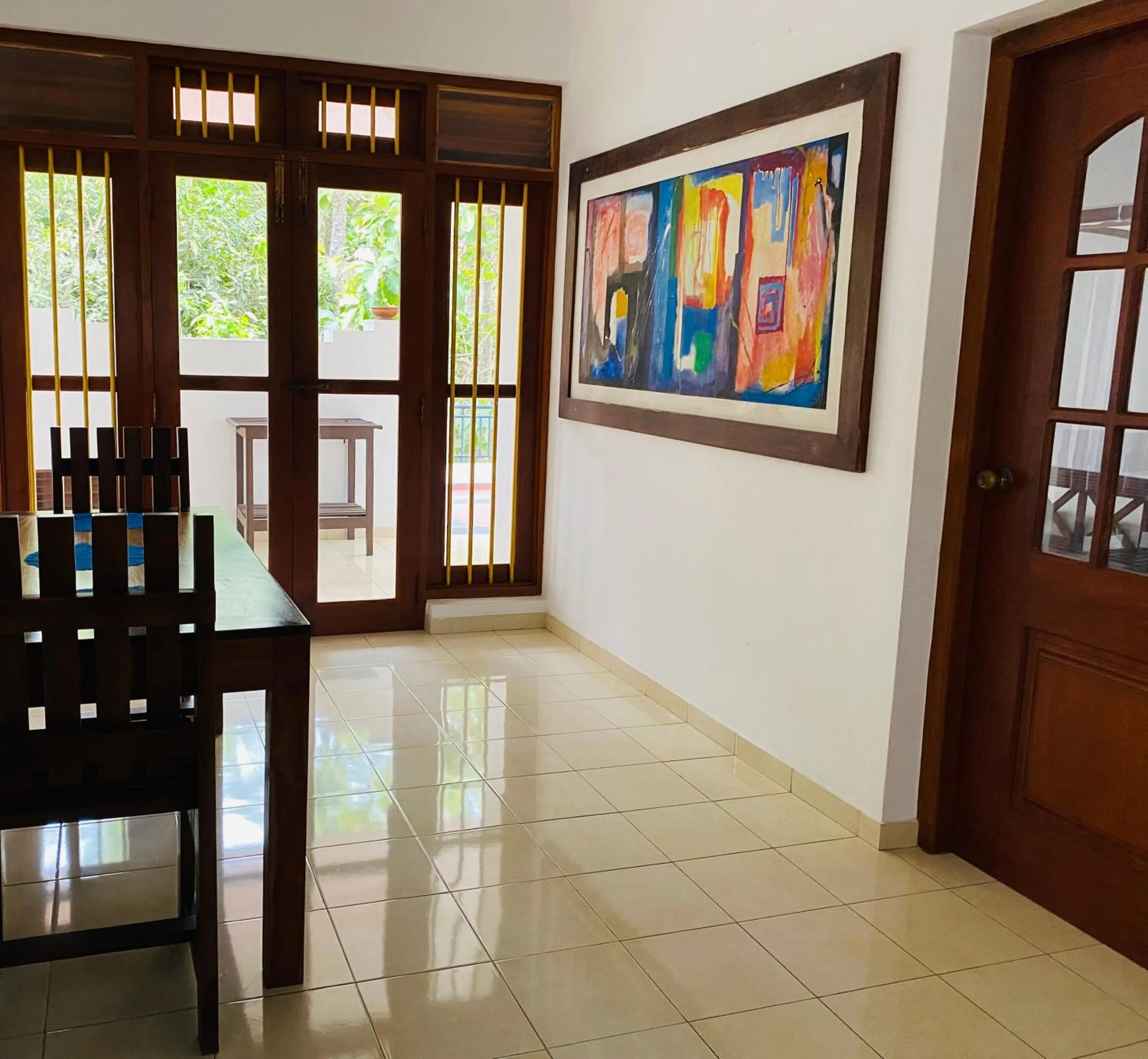 Living room in Sagarika Beach Hotel