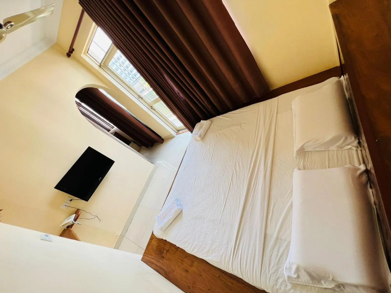 Bed in Lafala Hotel & Service Apartment