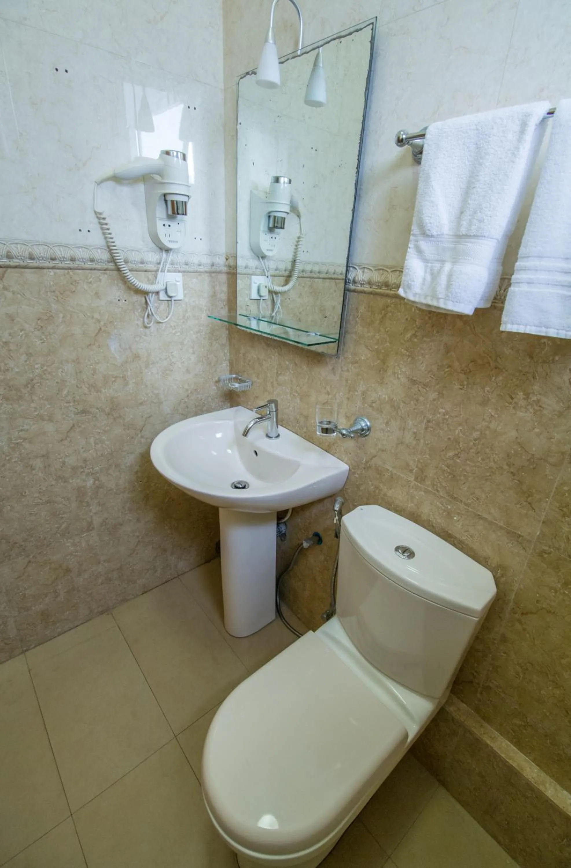 Bathroom in Lafala Hotel & Service Apartment