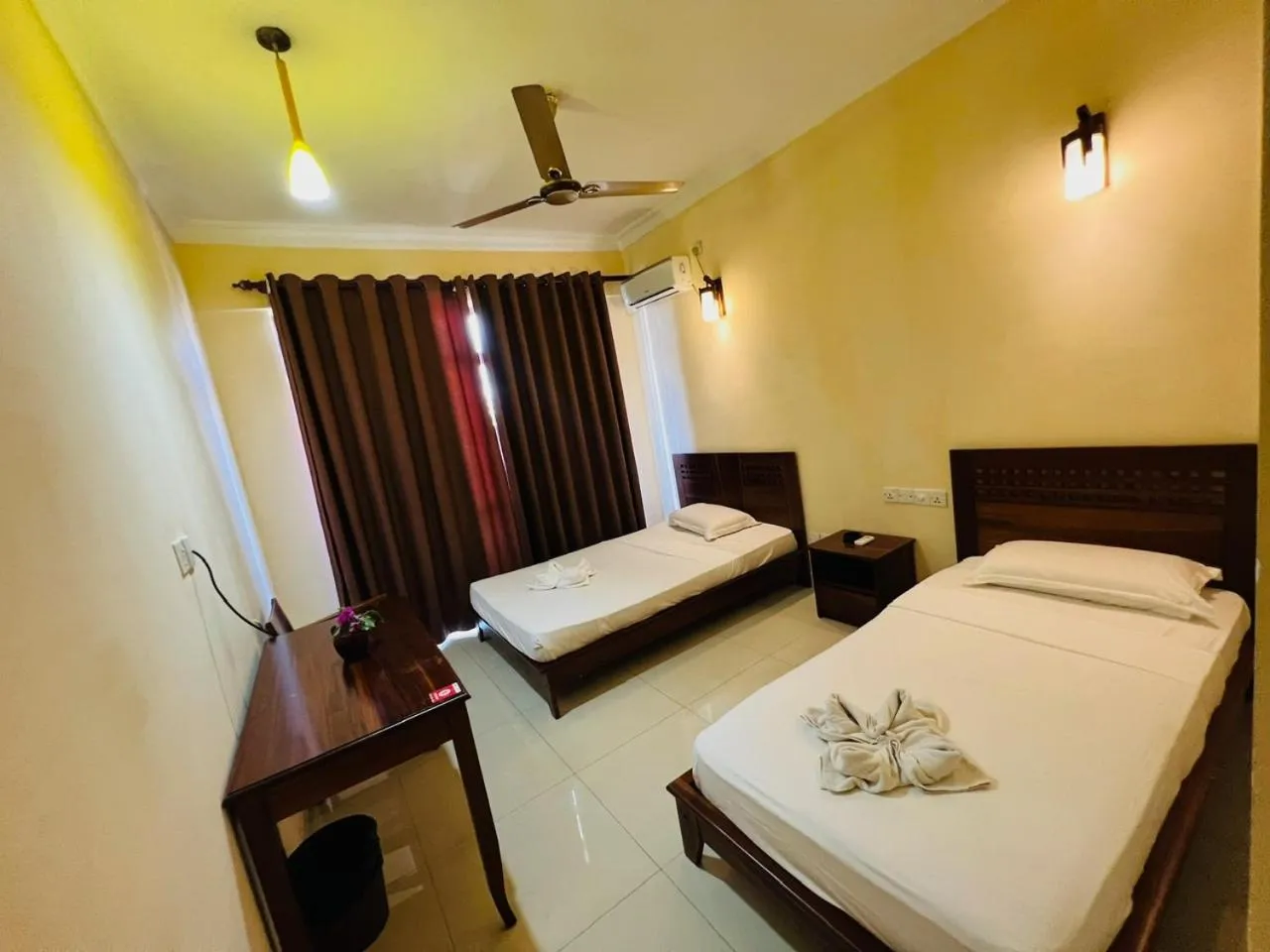 Bed in Lafala Hotel & Service Apartment