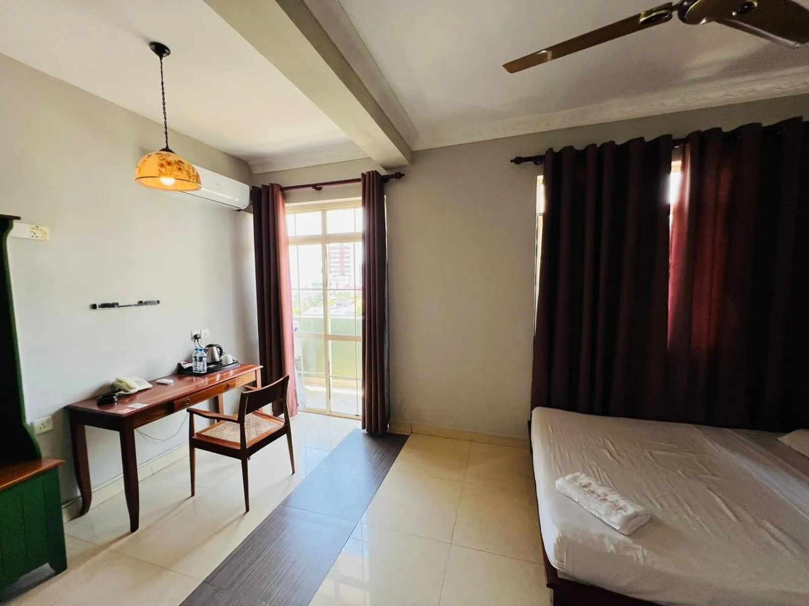 Bed in Lafala Hotel & Service Apartment