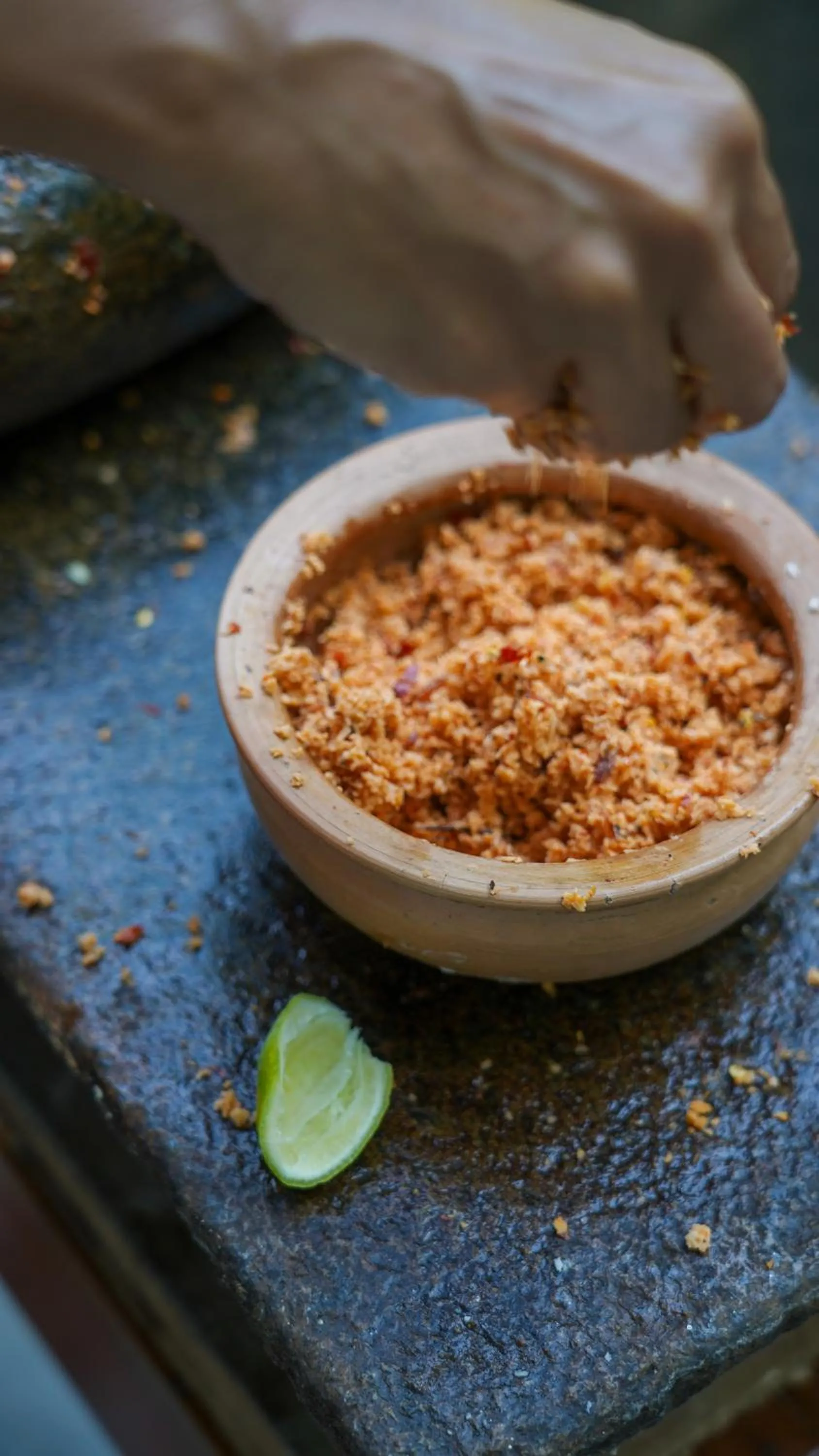 Food close-up in Hanthana House