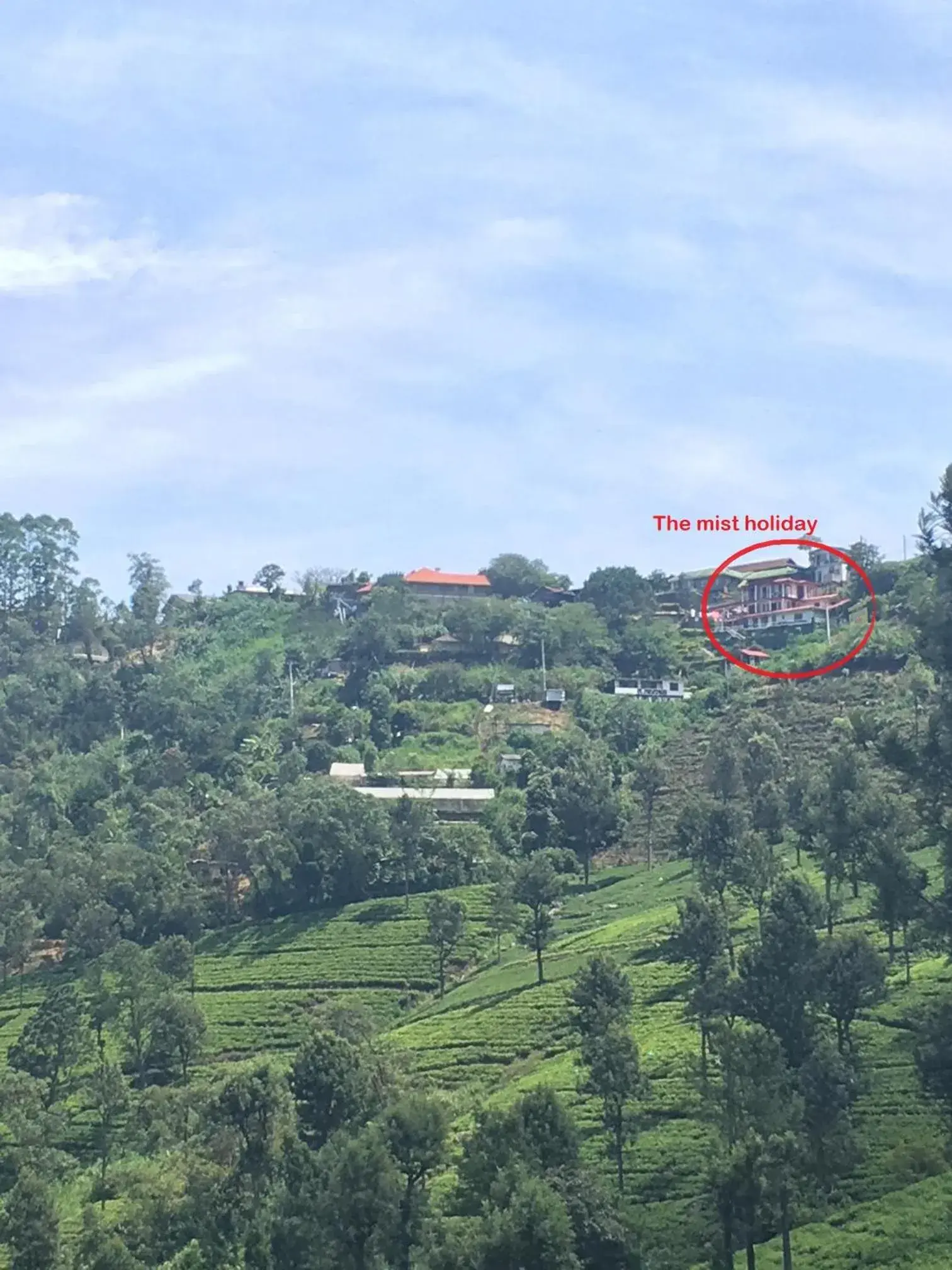 Mountain view in The Mist Holiday Bungalow Mountain view in The Mist Holiday Bungalow