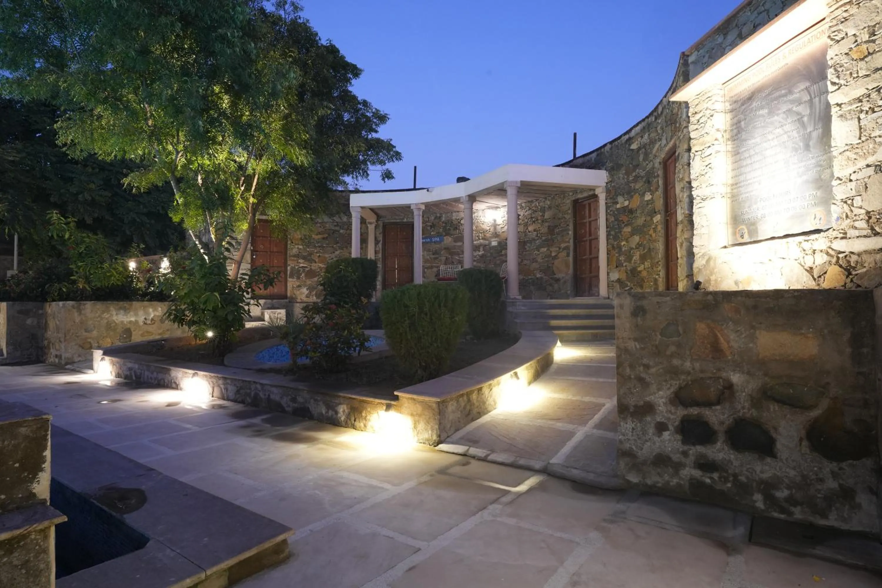 Property building in Astroport Sariska Treetop by Eight Continents