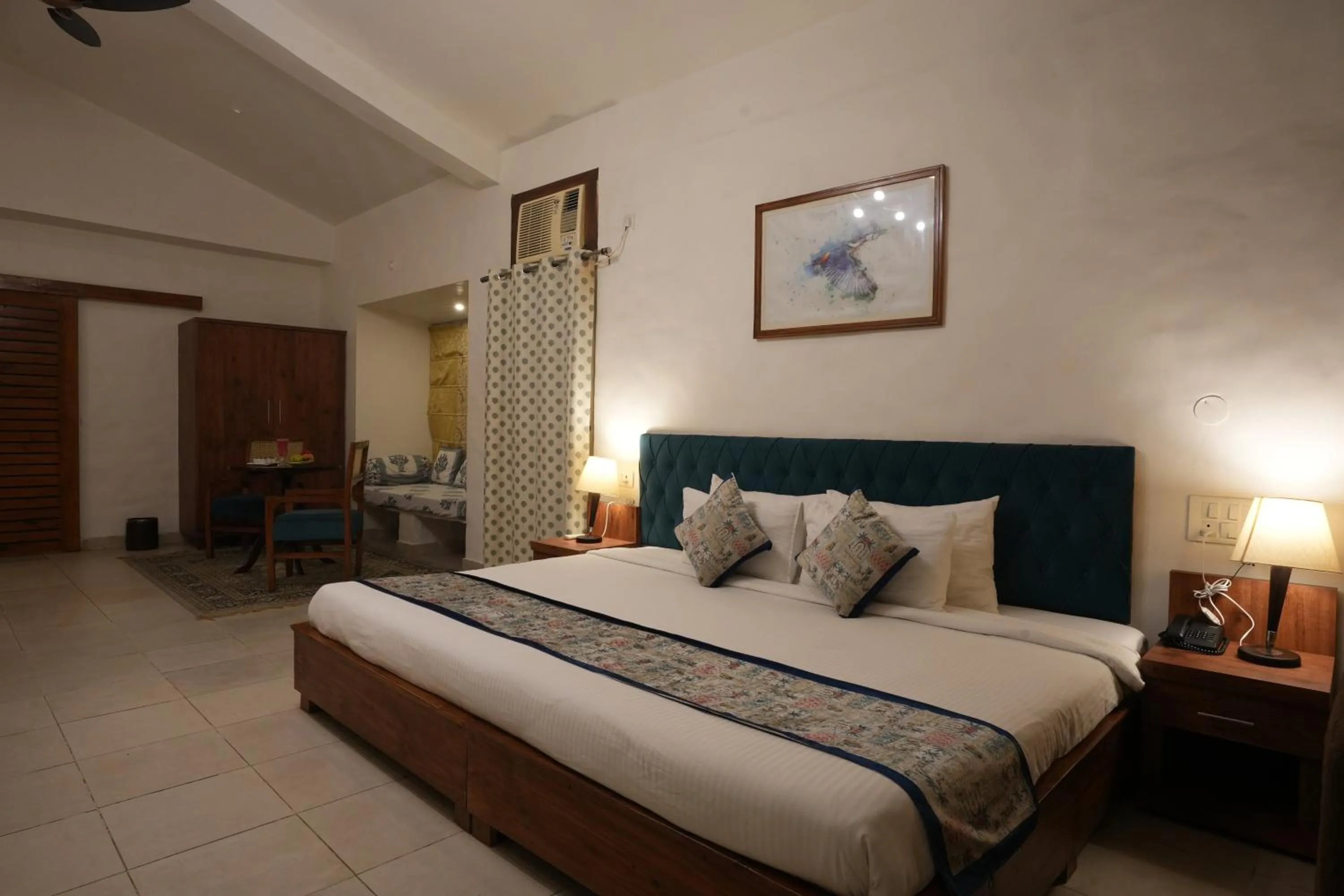 Bedroom, Bed in Astroport Sariska Treetop by Eight Continents