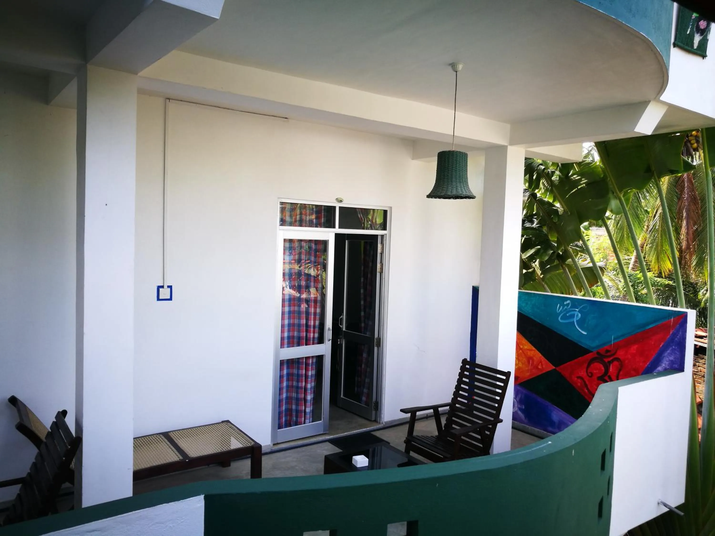 Balcony/Terrace in Frangipani Beach Villa